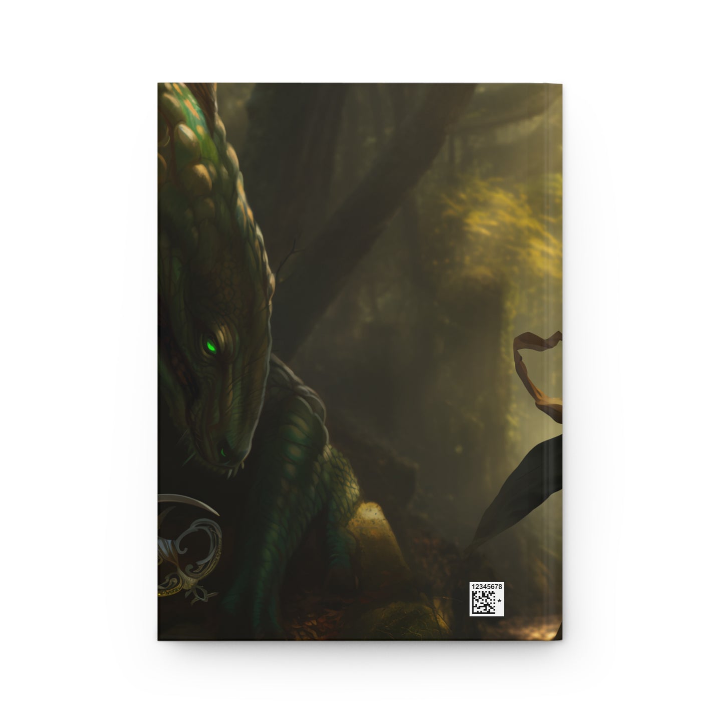 Girl with Dragons Hardcover Journal Matte