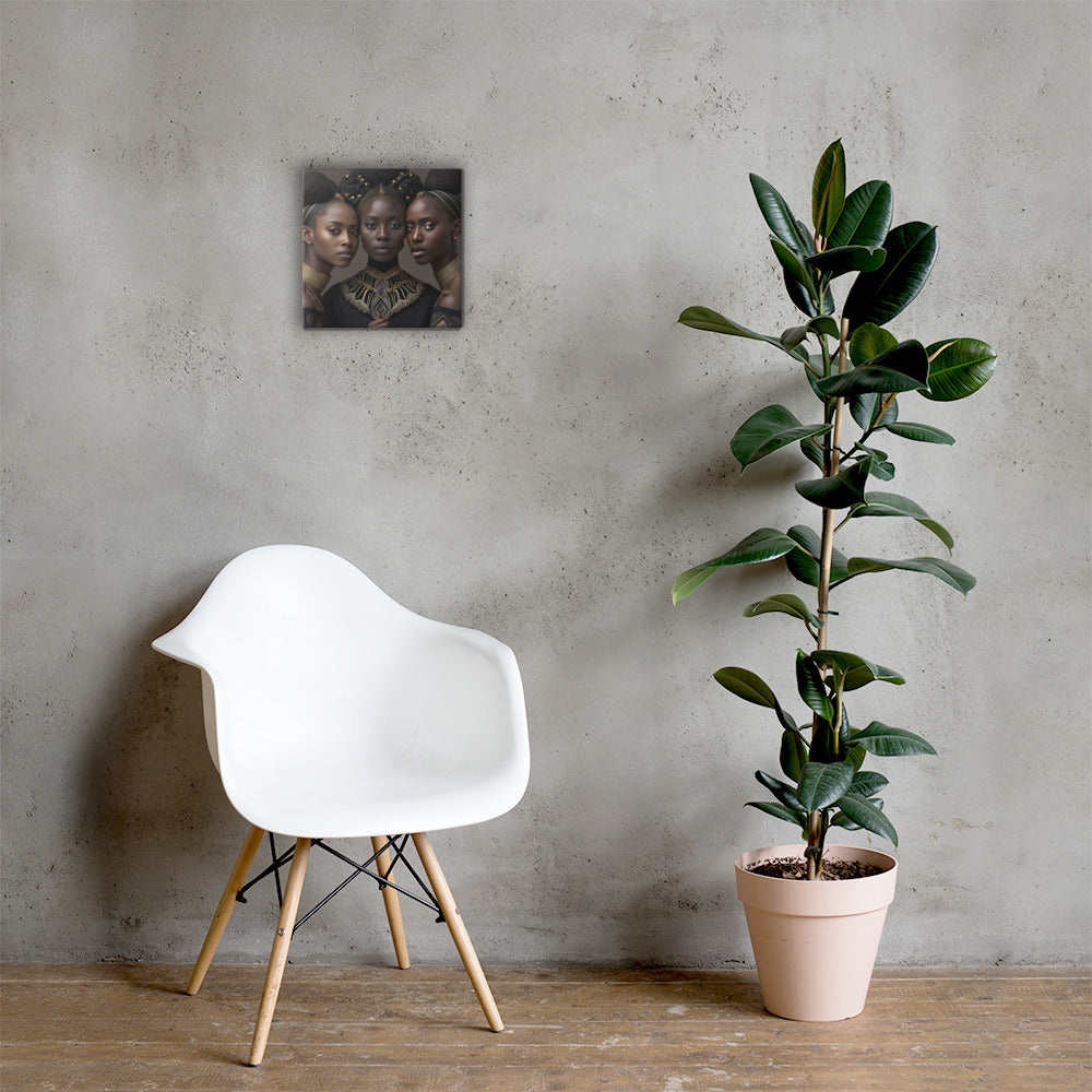 We Three Canvas