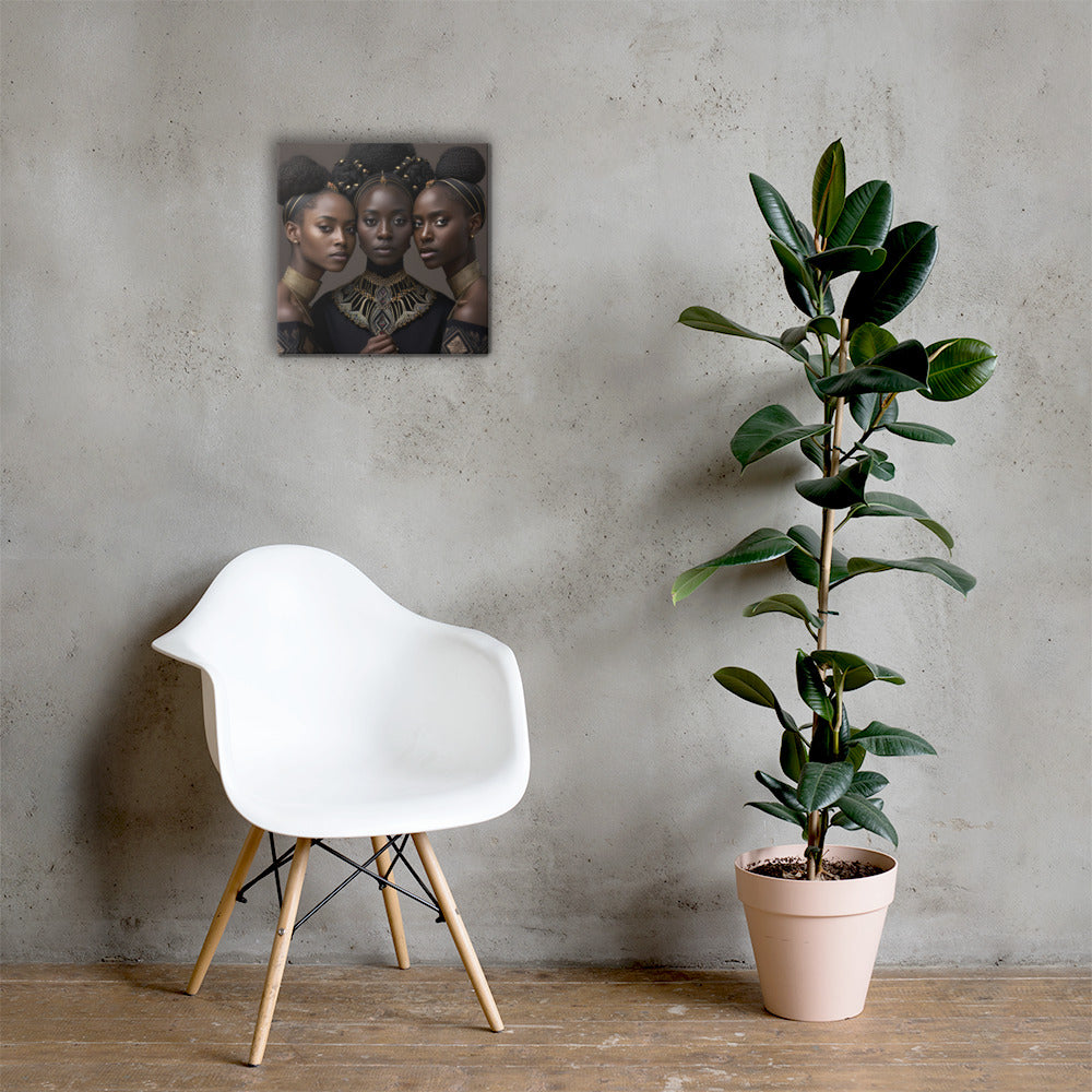 We Three Canvas