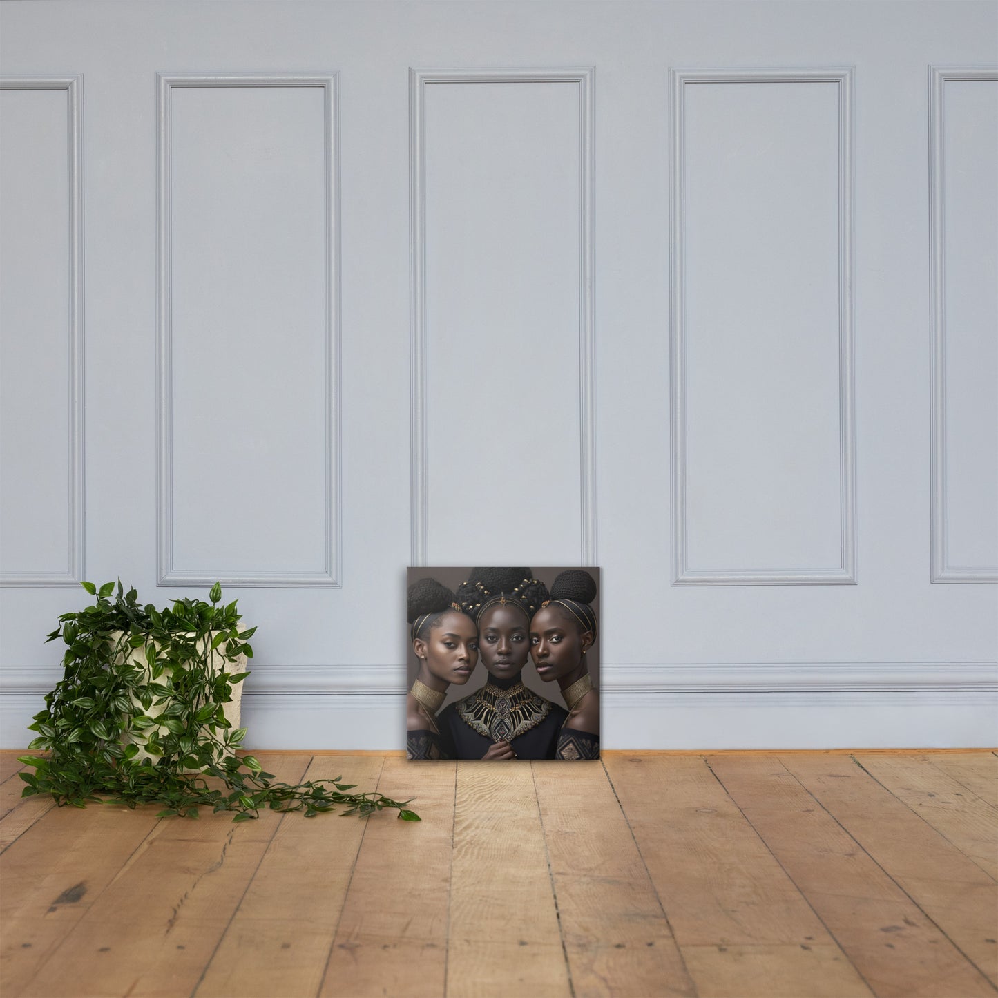 We Three Canvas