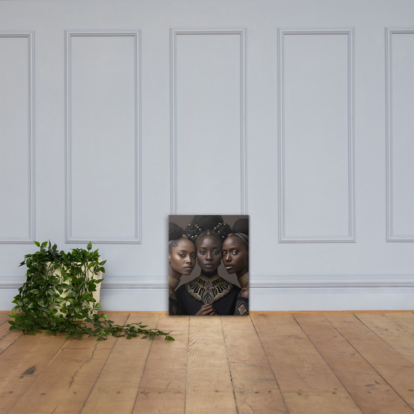 We Three Canvas