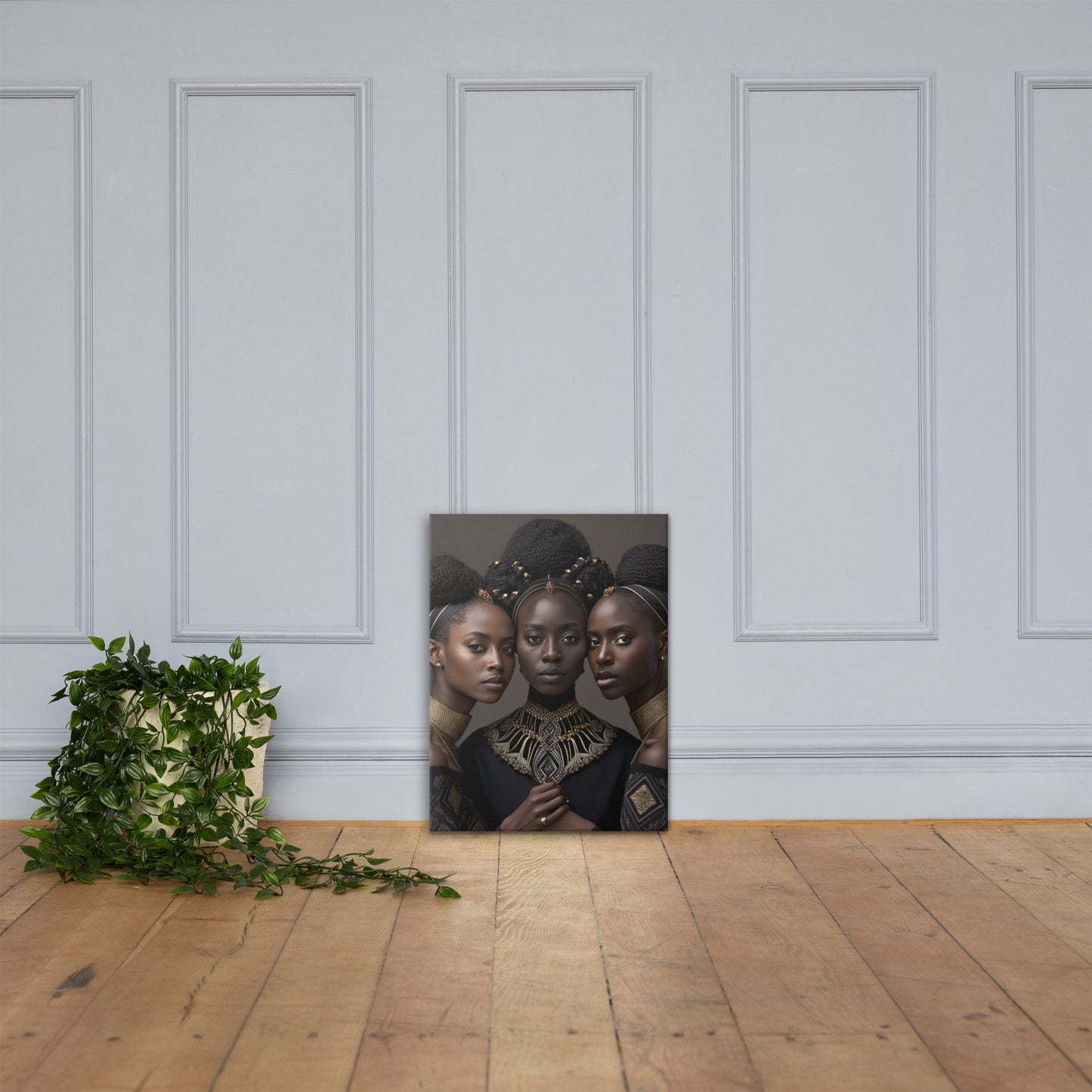 We Three Canvas