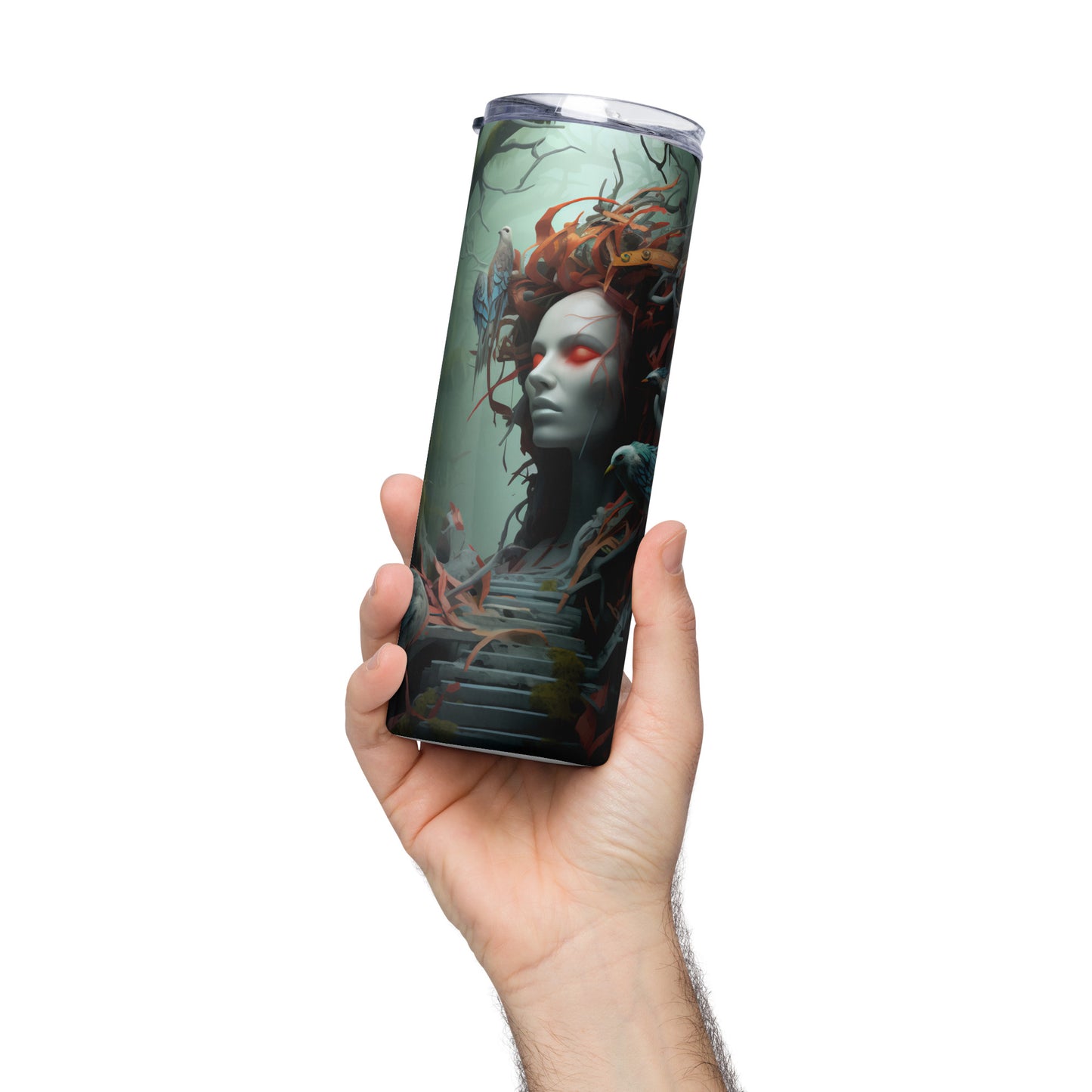 Red Eyes Stainless steel tumbler