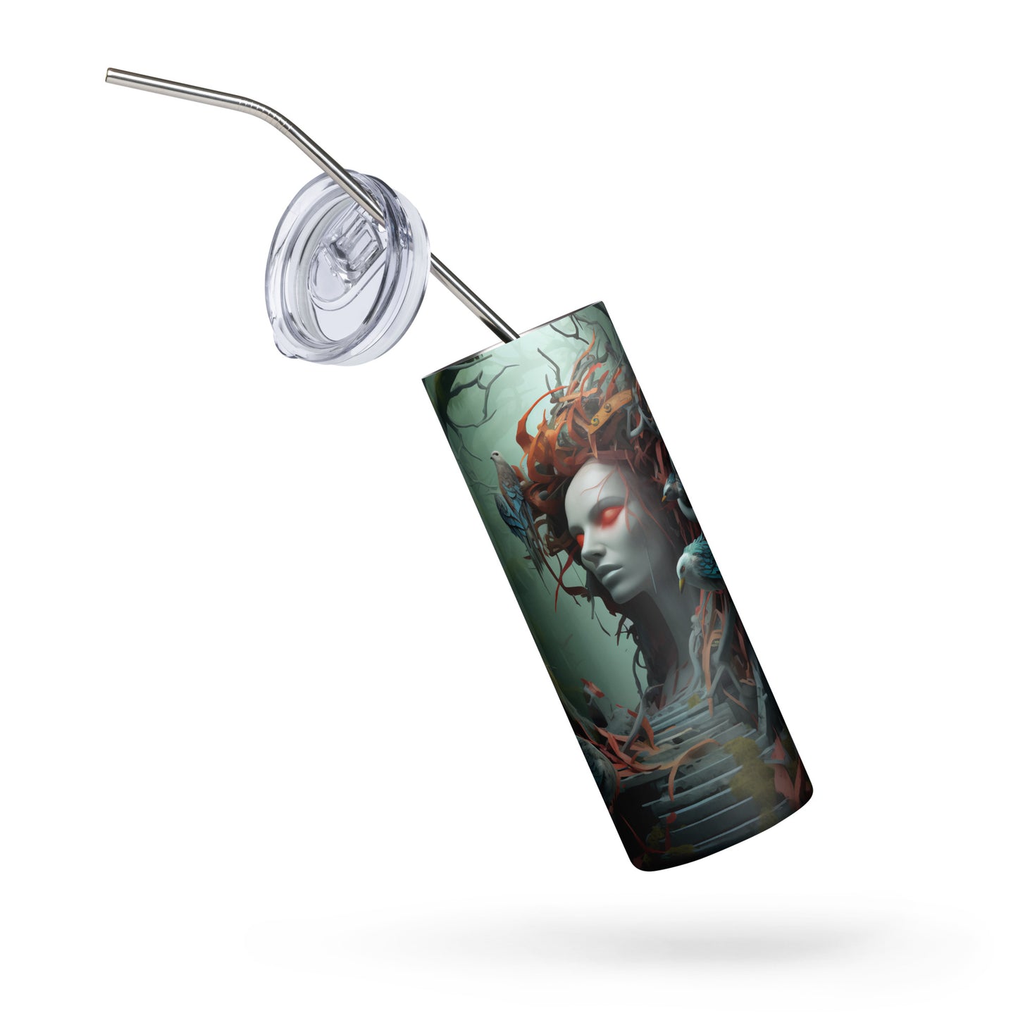 Red Eyes Stainless steel tumbler