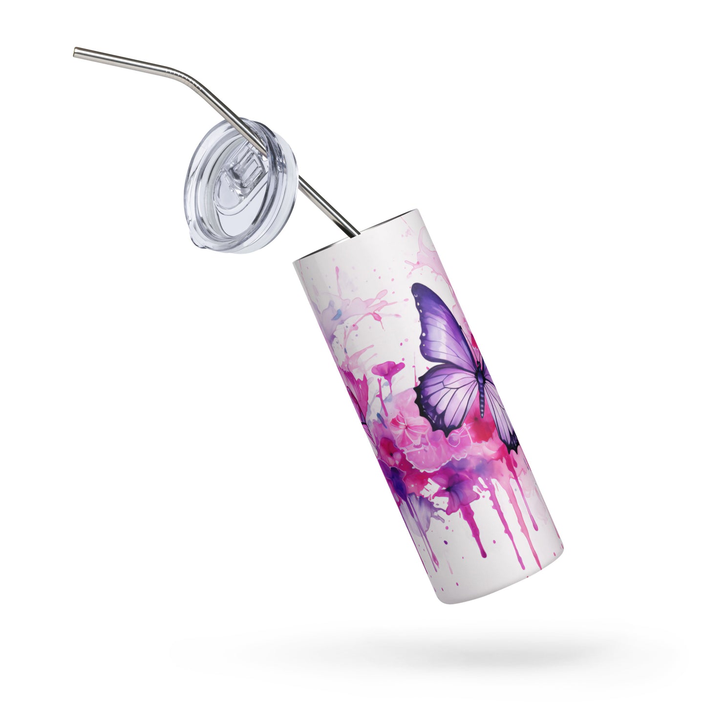 Butterfly Stainless steel tumbler