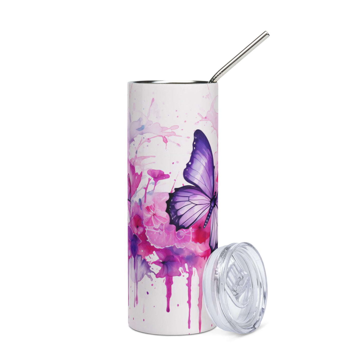 Butterfly Stainless steel tumbler