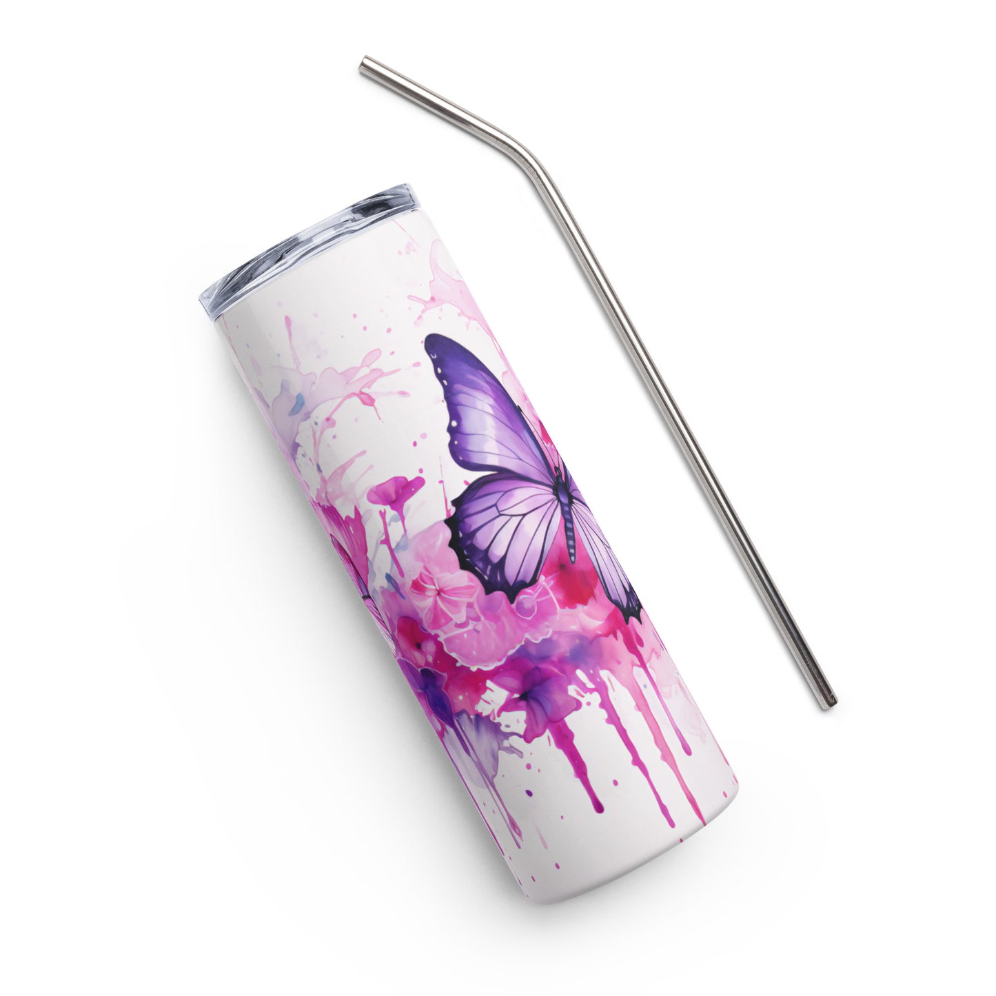 Butterfly Stainless steel tumbler