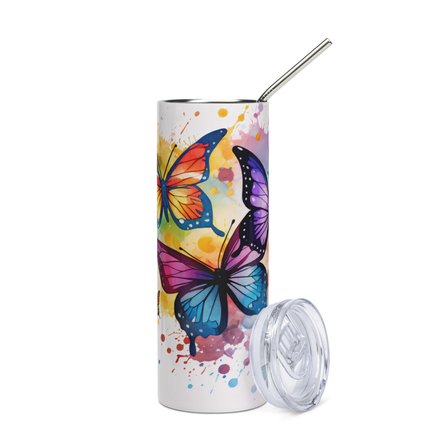 Butterfly 2 Stainless steel tumbler