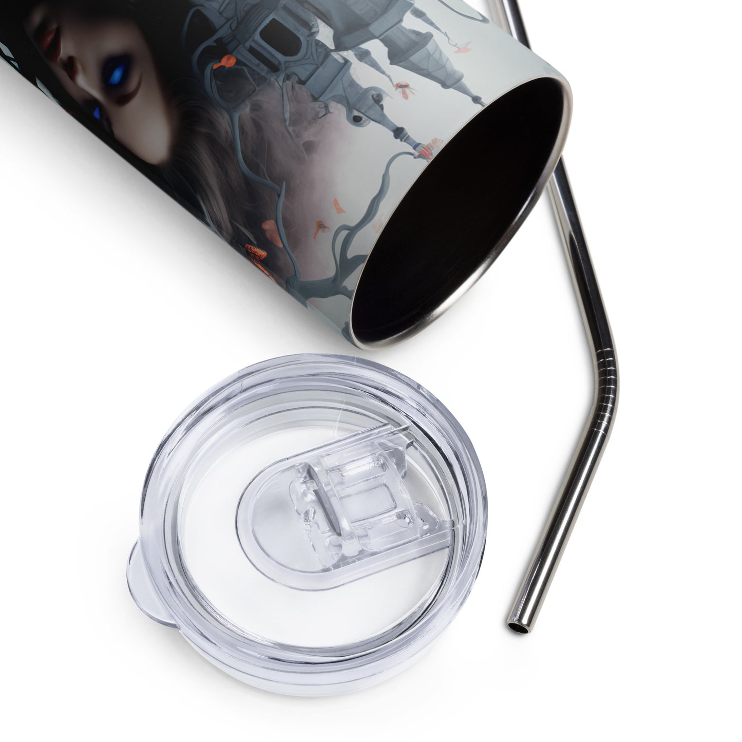 Face Stainless steel tumbler