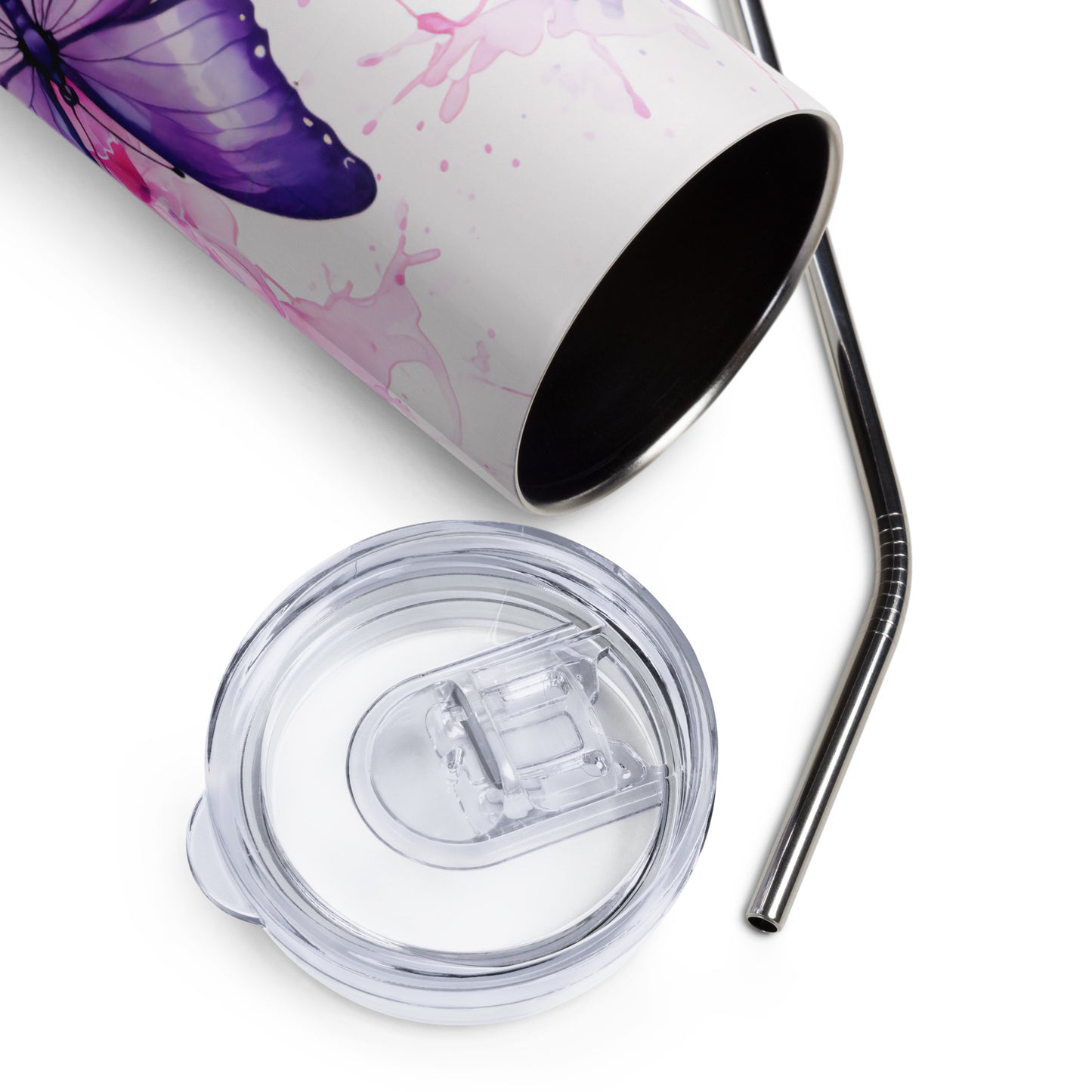 Butterfly Stainless steel tumbler