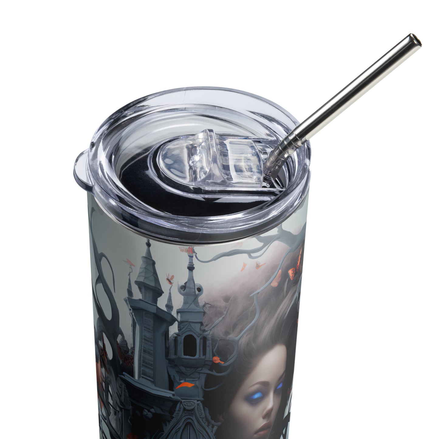Face Stainless steel tumbler