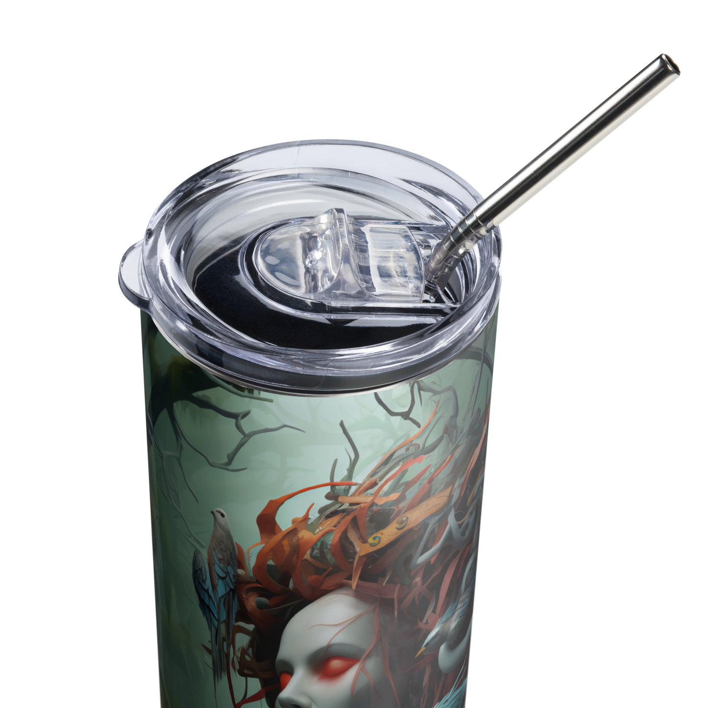 Red Eyes Stainless steel tumbler