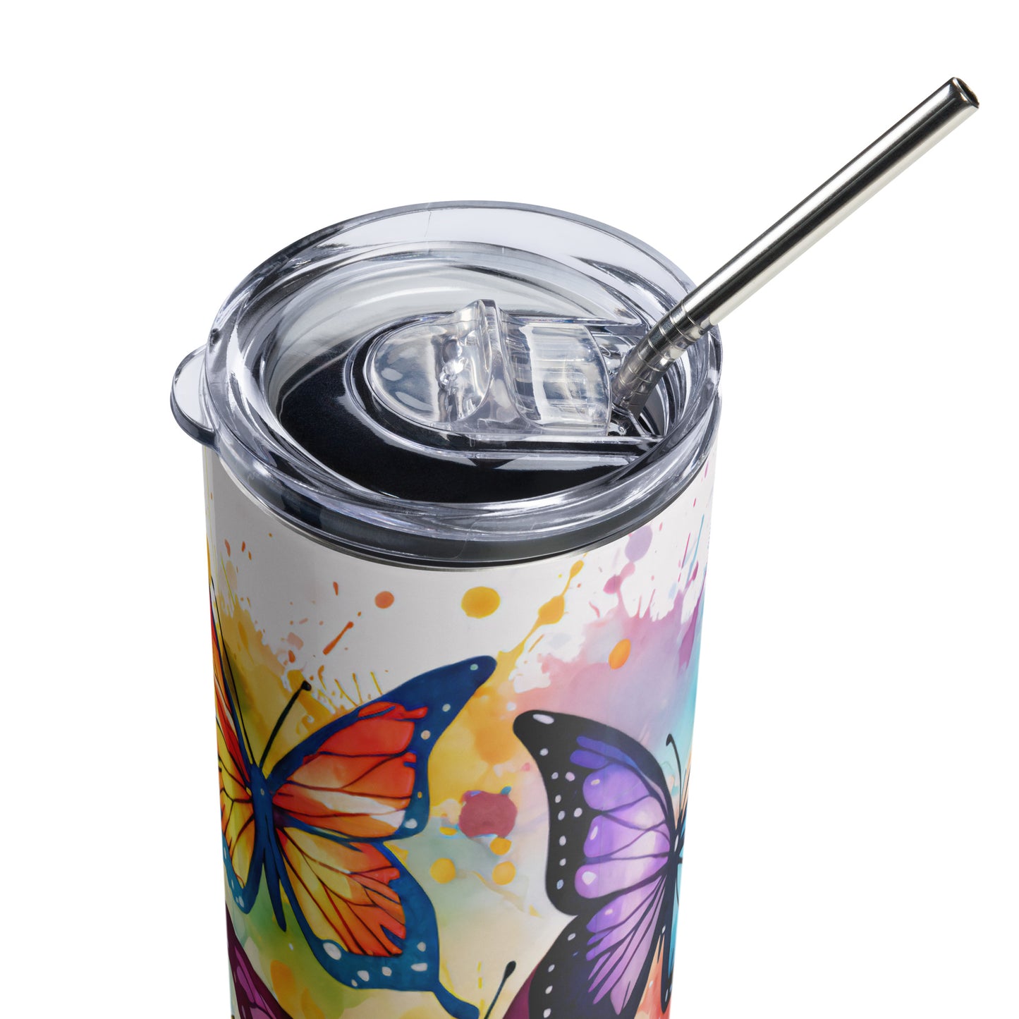 Butterfly 2 Stainless steel tumbler