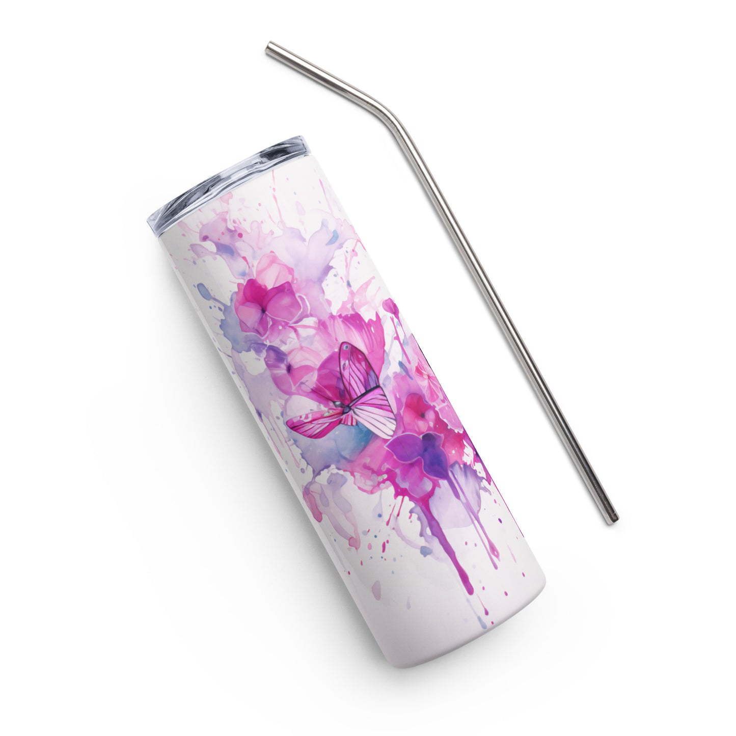 Butterfly Stainless steel tumbler