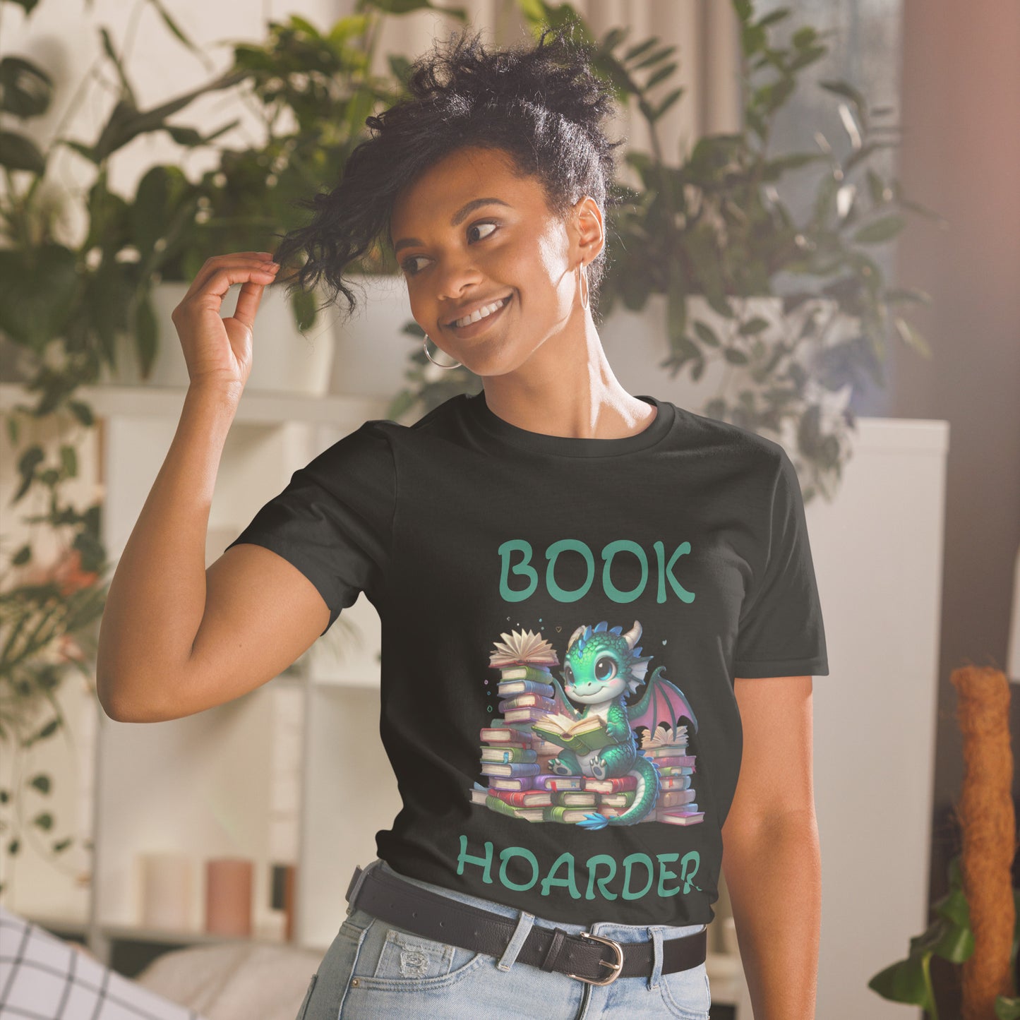 Book Hoarder Short-Sleeve Unisex T-Shirt
