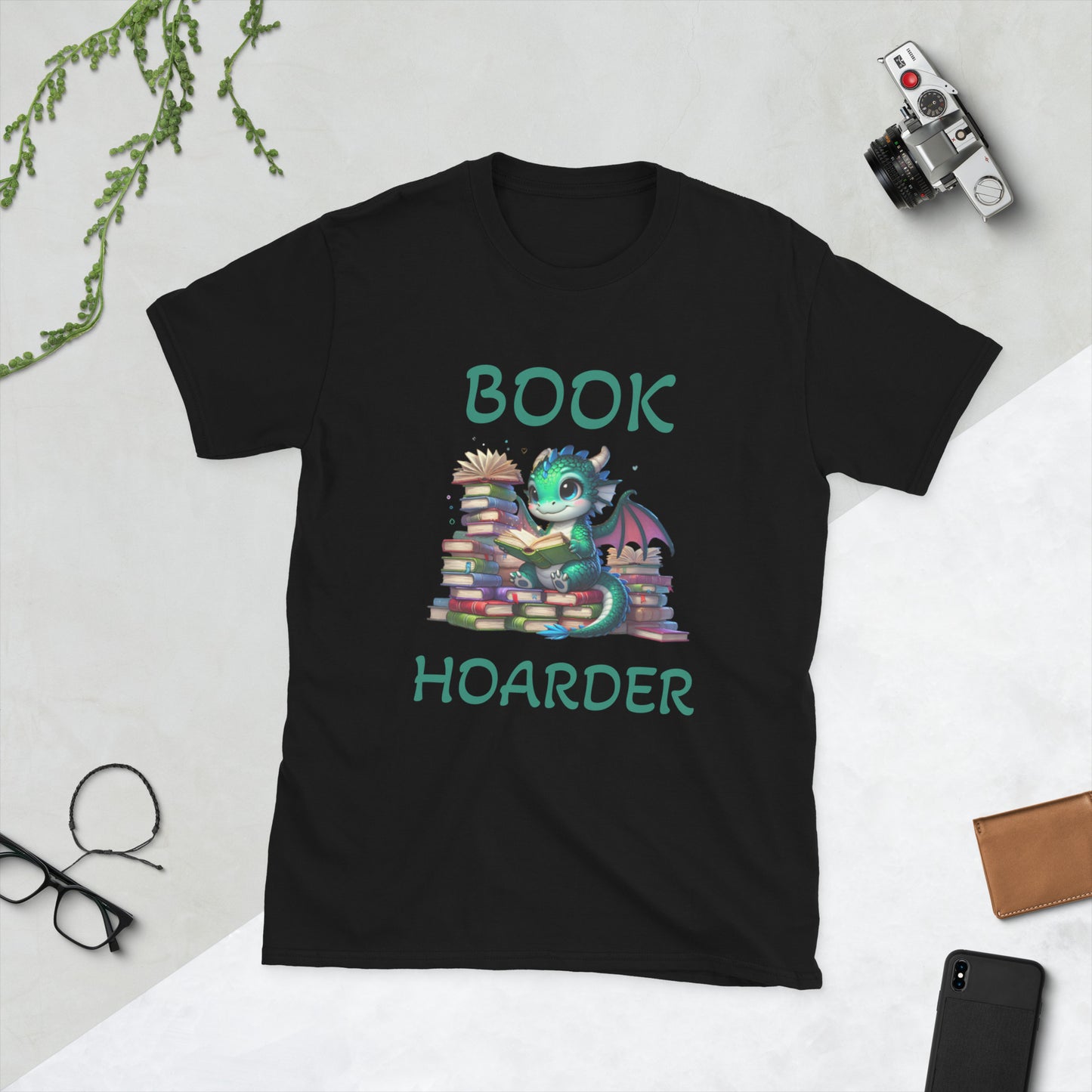 Book Hoarder Short-Sleeve Unisex T-Shirt