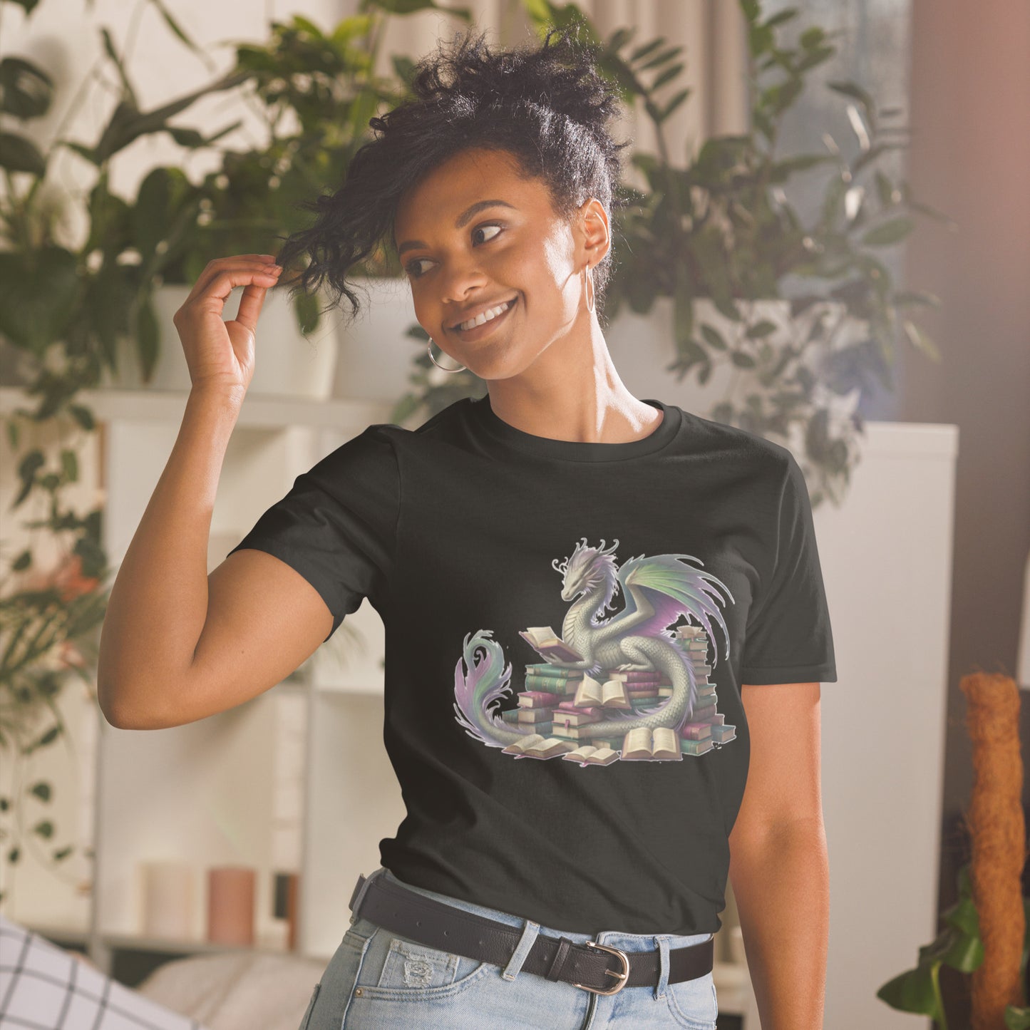 Feather Tail Dragon Short-Sleeve Unisex T-Shirt