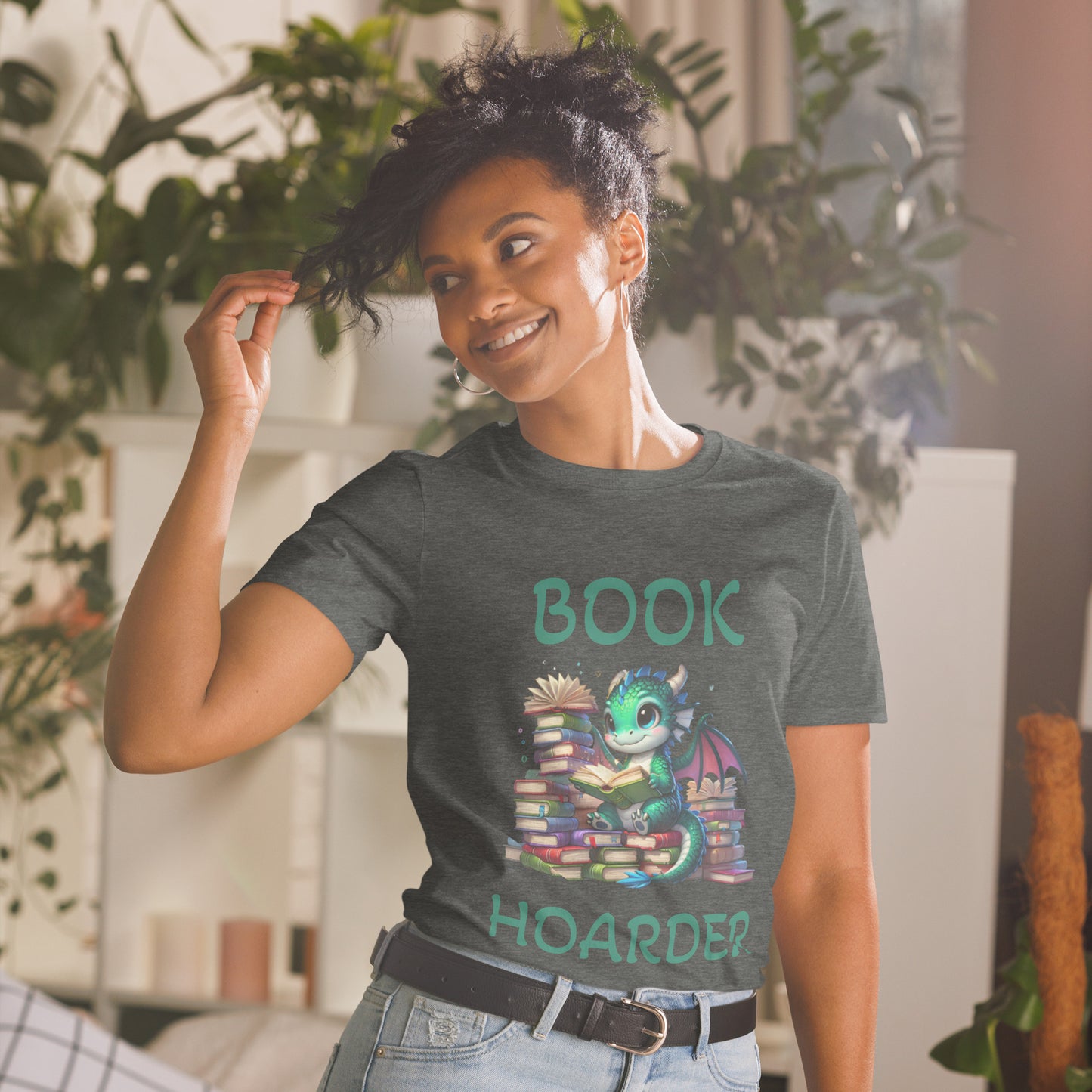 Book Hoarder Short-Sleeve Unisex T-Shirt