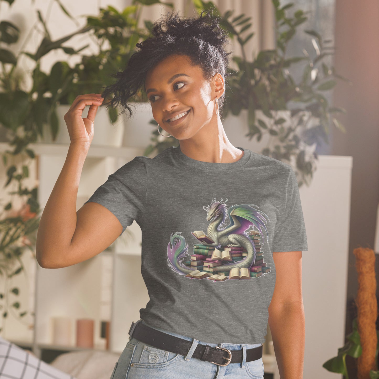 Feather Tail Dragon Short-Sleeve Unisex T-Shirt