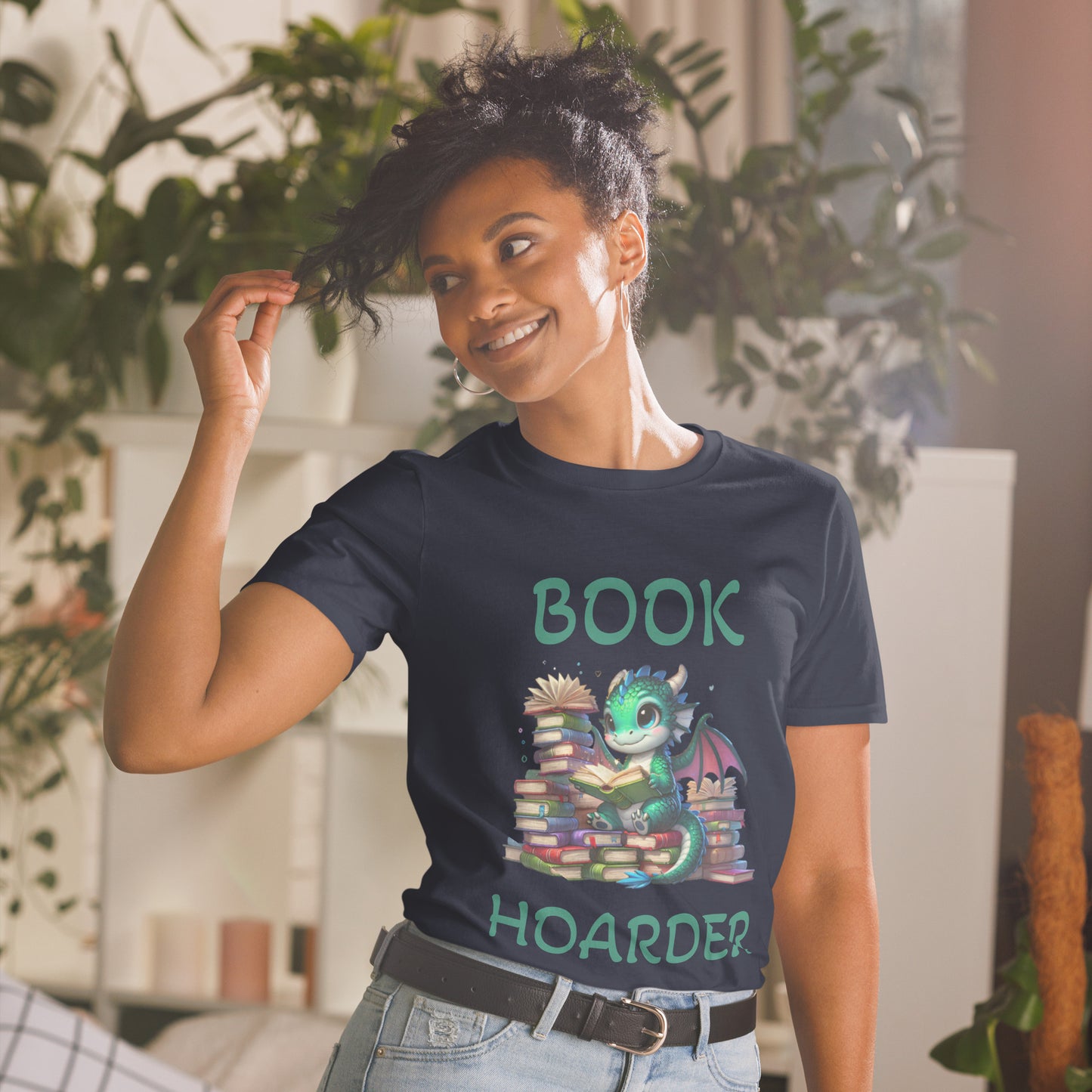Book Hoarder Short-Sleeve Unisex T-Shirt