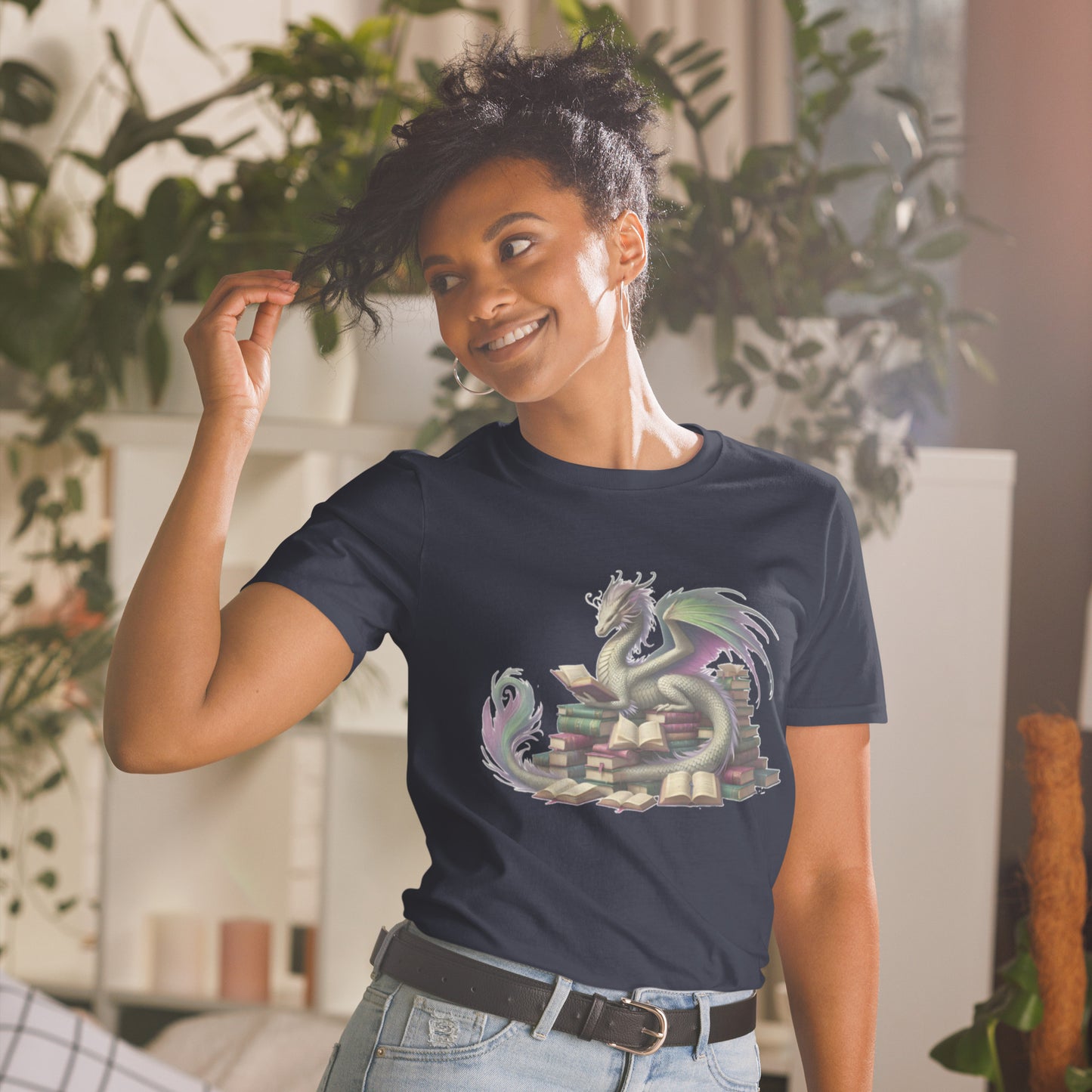 Feather Tail Dragon Short-Sleeve Unisex T-Shirt