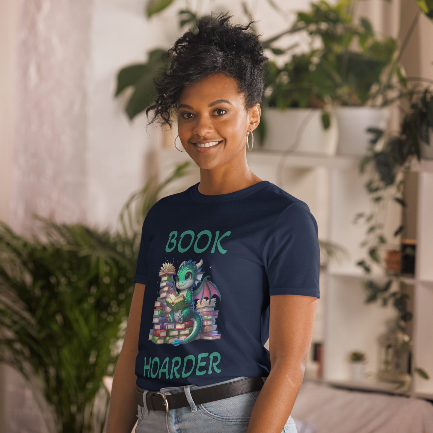 Book Hoarder Short-Sleeve Unisex T-Shirt