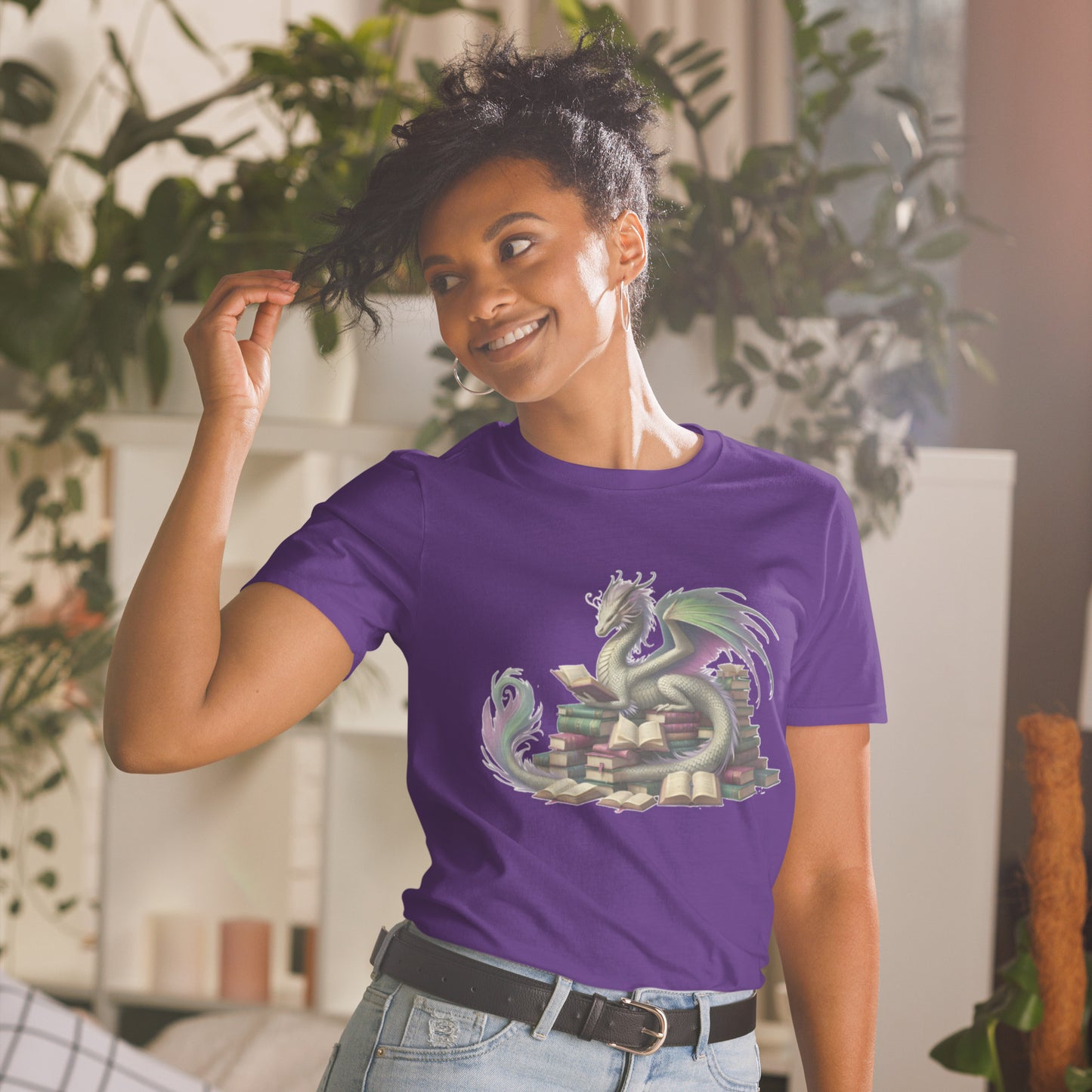 Feather Tail Dragon Short-Sleeve Unisex T-Shirt