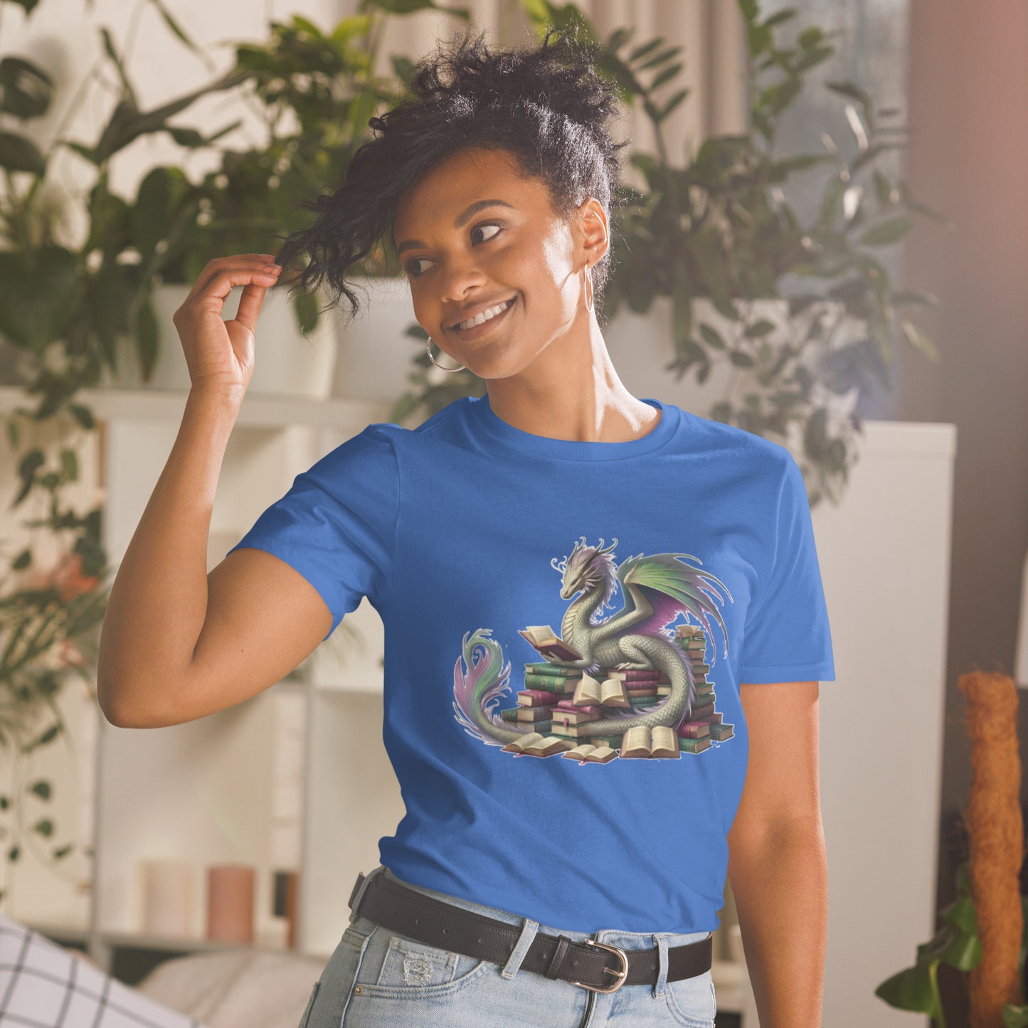 Feather Tail Dragon Short-Sleeve Unisex T-Shirt