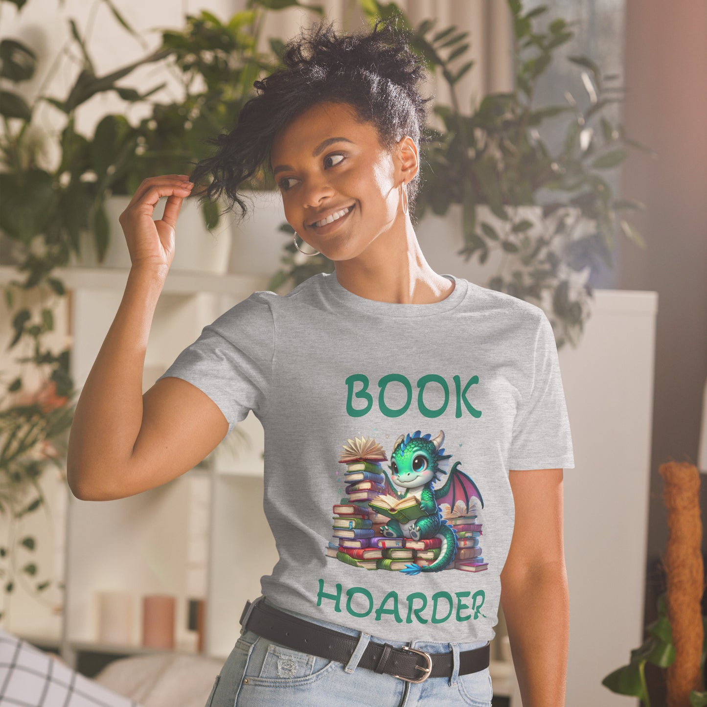 Book Hoarder Short-Sleeve Unisex T-Shirt
