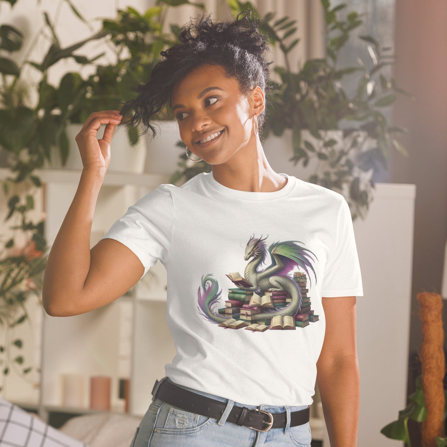 Feather Tail Dragon Short-Sleeve Unisex T-Shirt