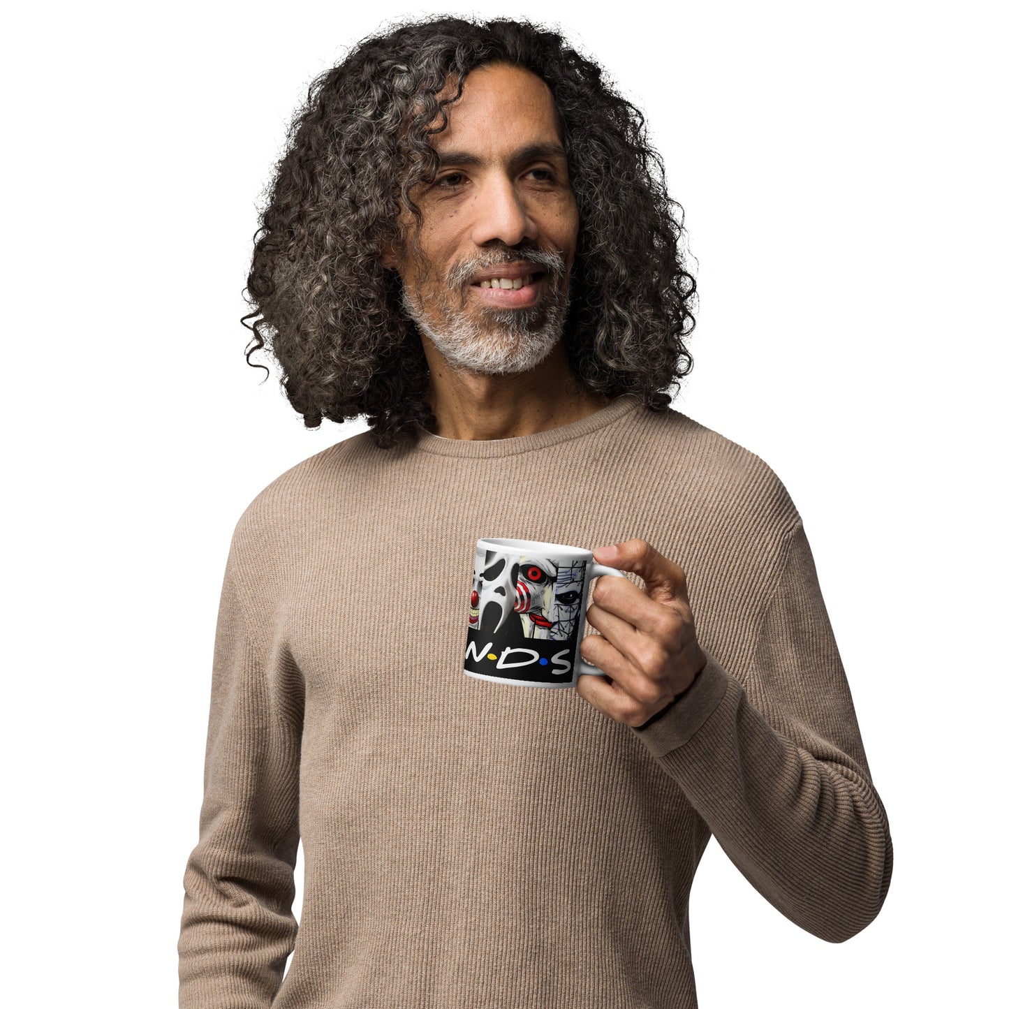 FRIENDS White glossy mug