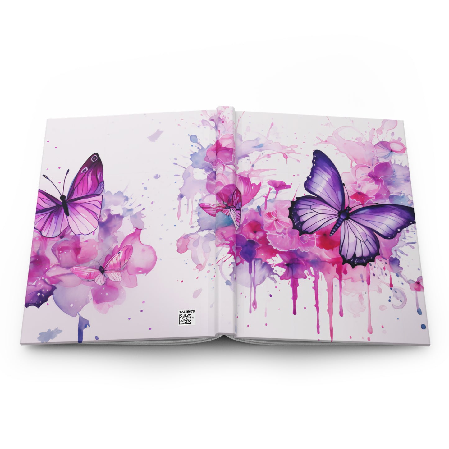 Butterfly Hardcover Journal Matte