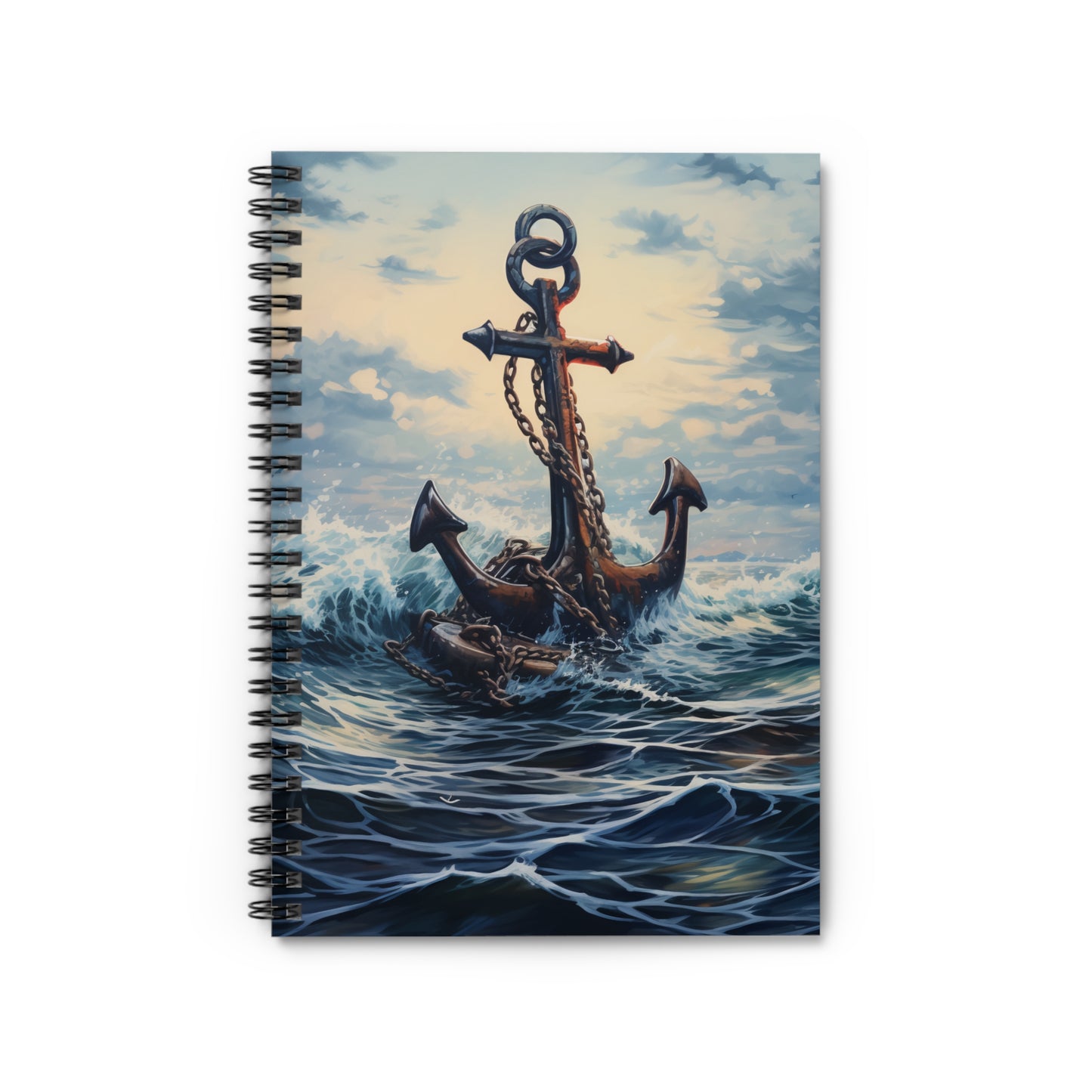 Anchor Spiral Notebook - Ruled Line