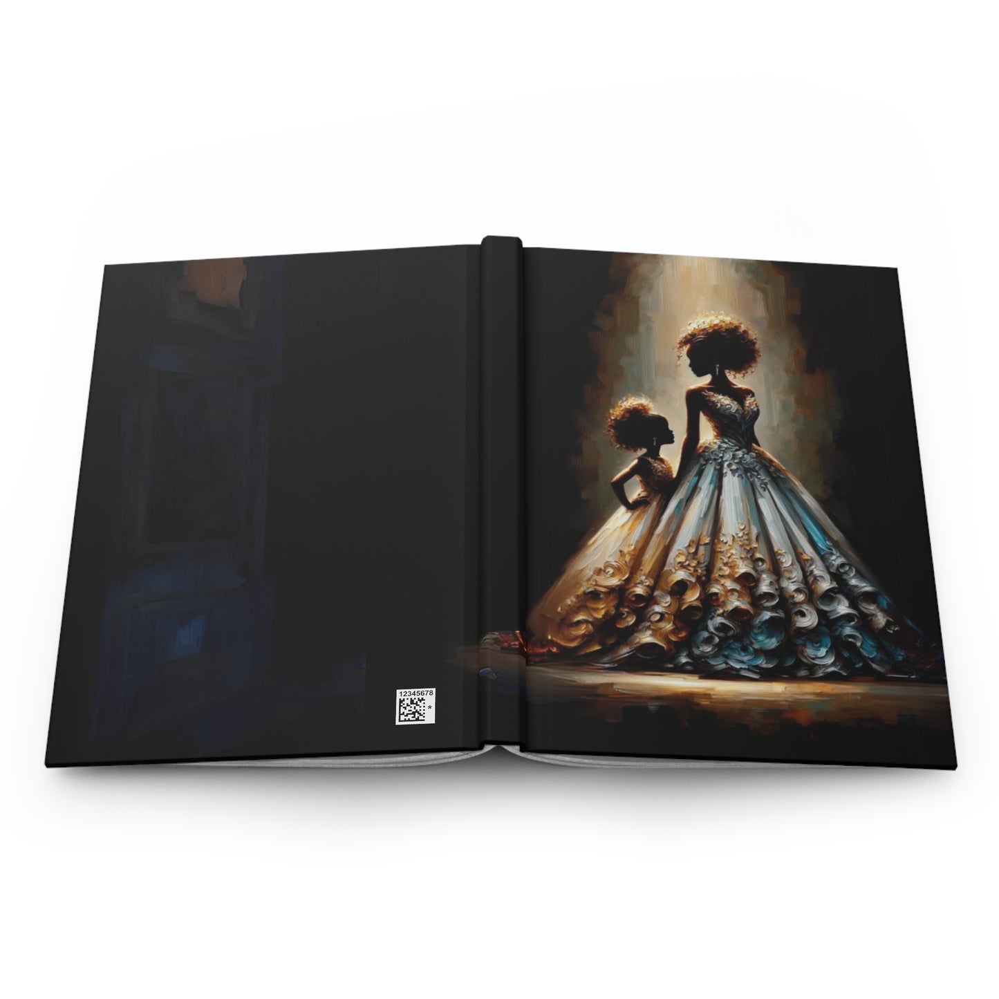 "Mom: Our guiding light through life's darkest moments." Hardcover Journal Matte