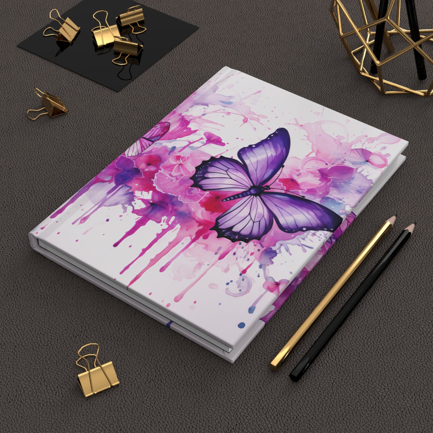 Butterfly Hardcover Journal Matte