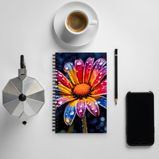 Floral Spiral notebook