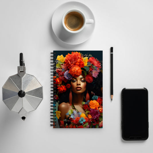 Flower Child #2 Spiral notebook