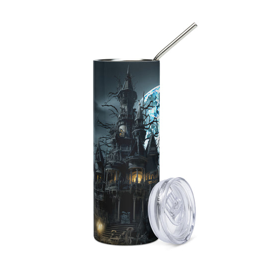 Haunted House Stainless steel tumbler