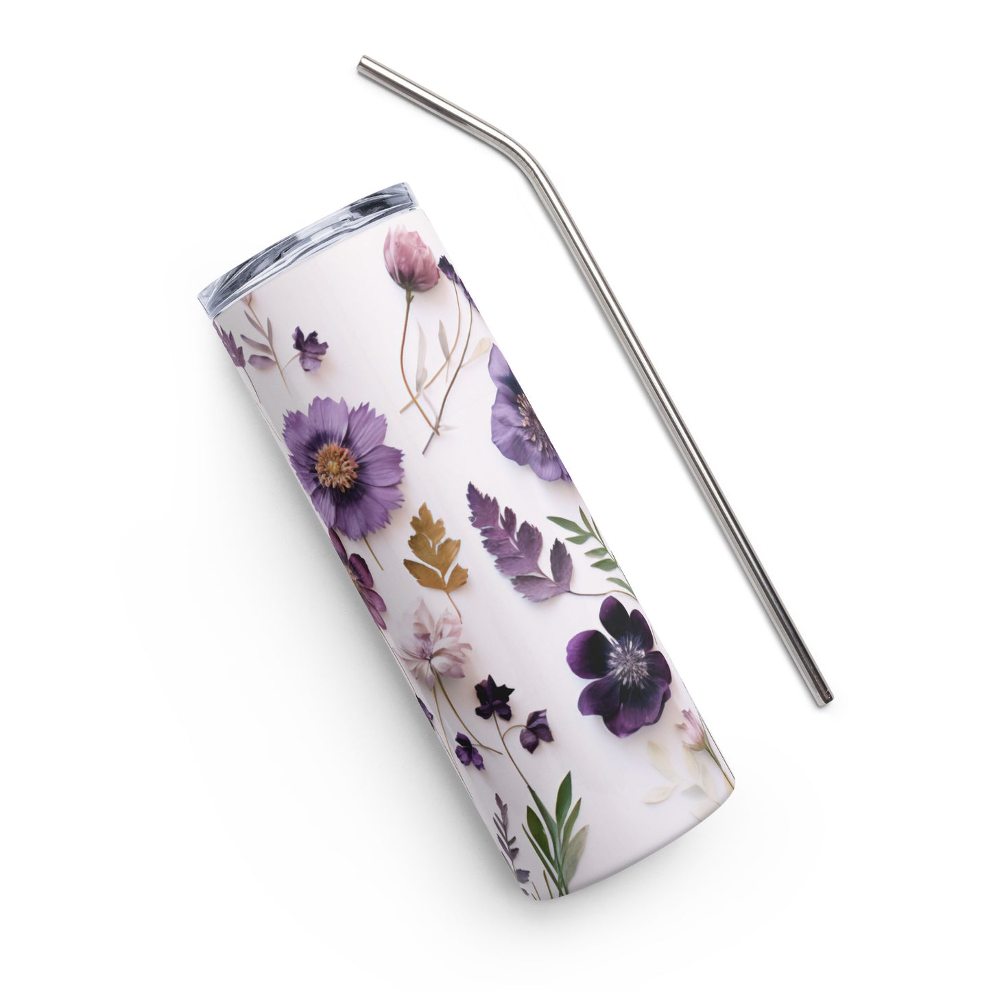 Floral 2 Stainless steel tumbler