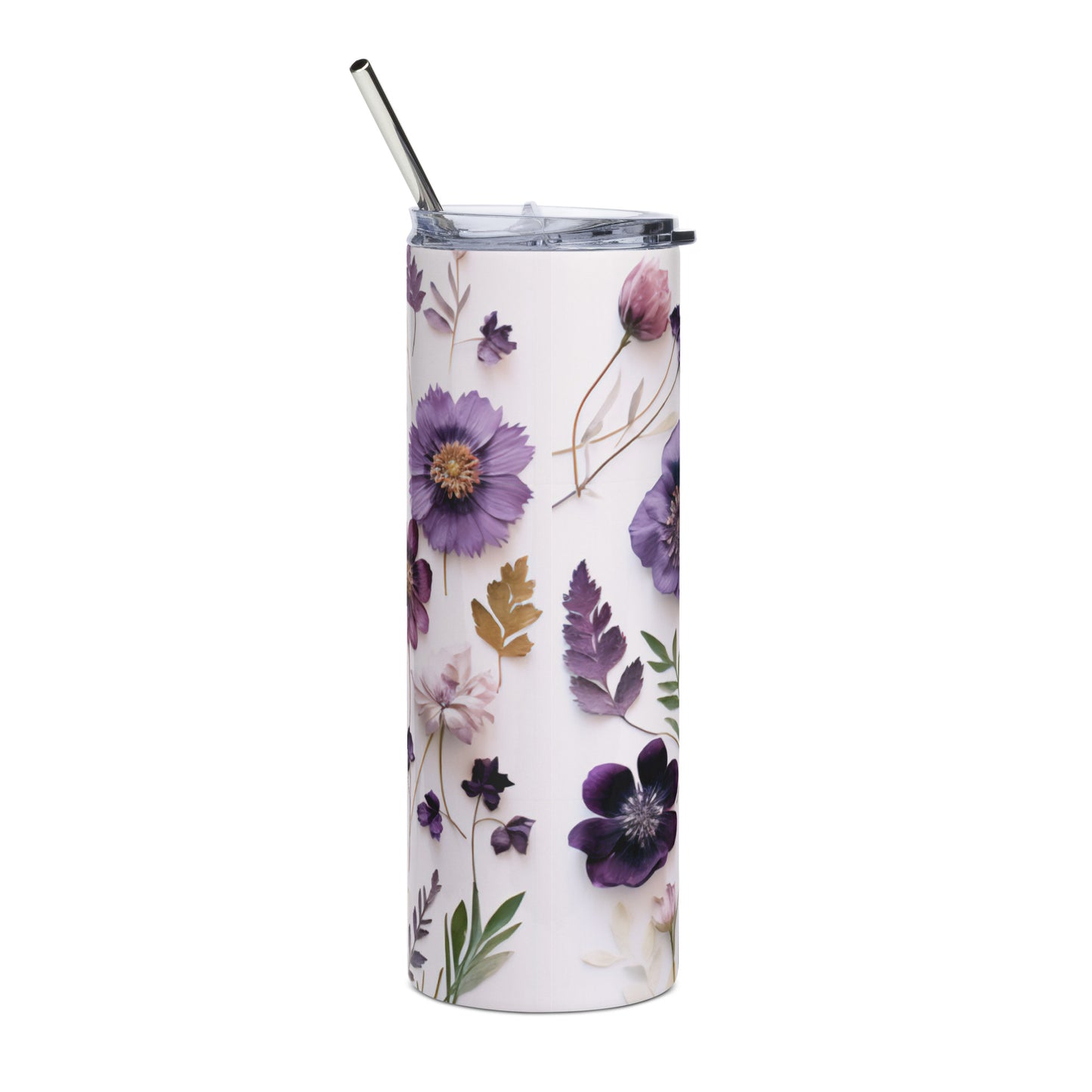 Floral 2 Stainless steel tumbler