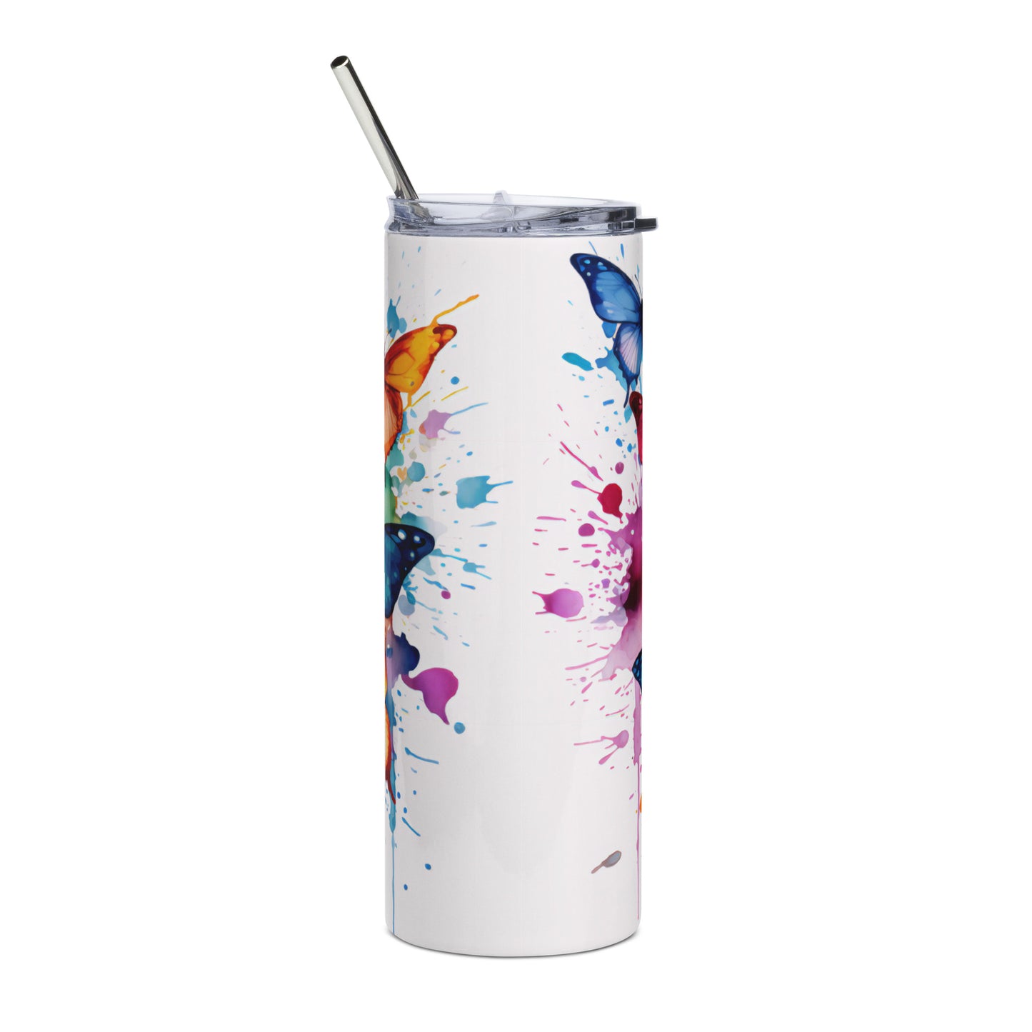 Butterfly 1 Stainless steel tumbler