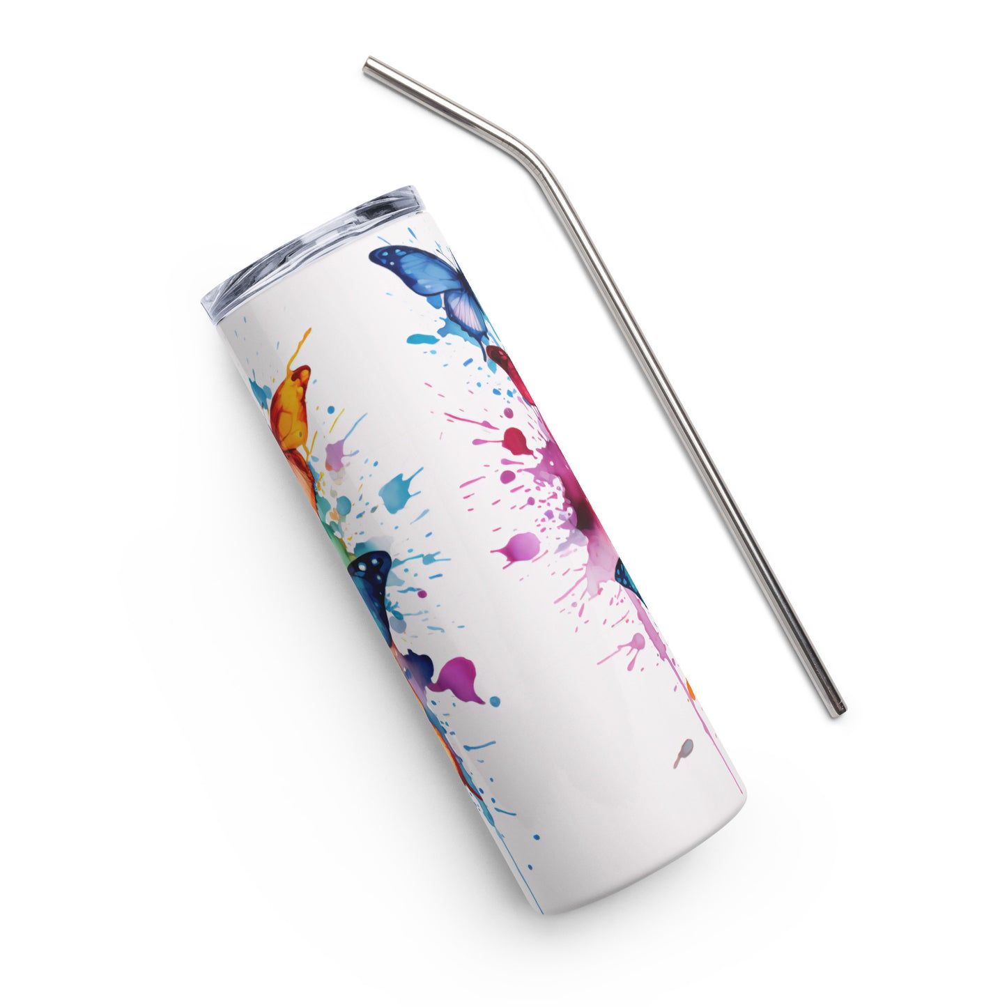 Butterfly 1 Stainless steel tumbler