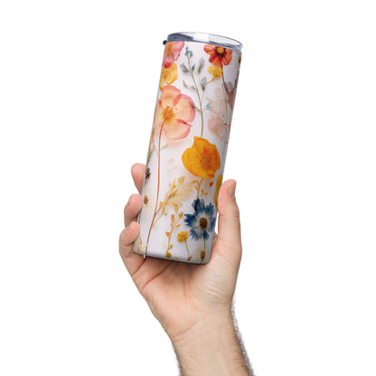 Floral 1 Stainless steel tumbler