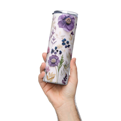 Floral 2 Stainless steel tumbler