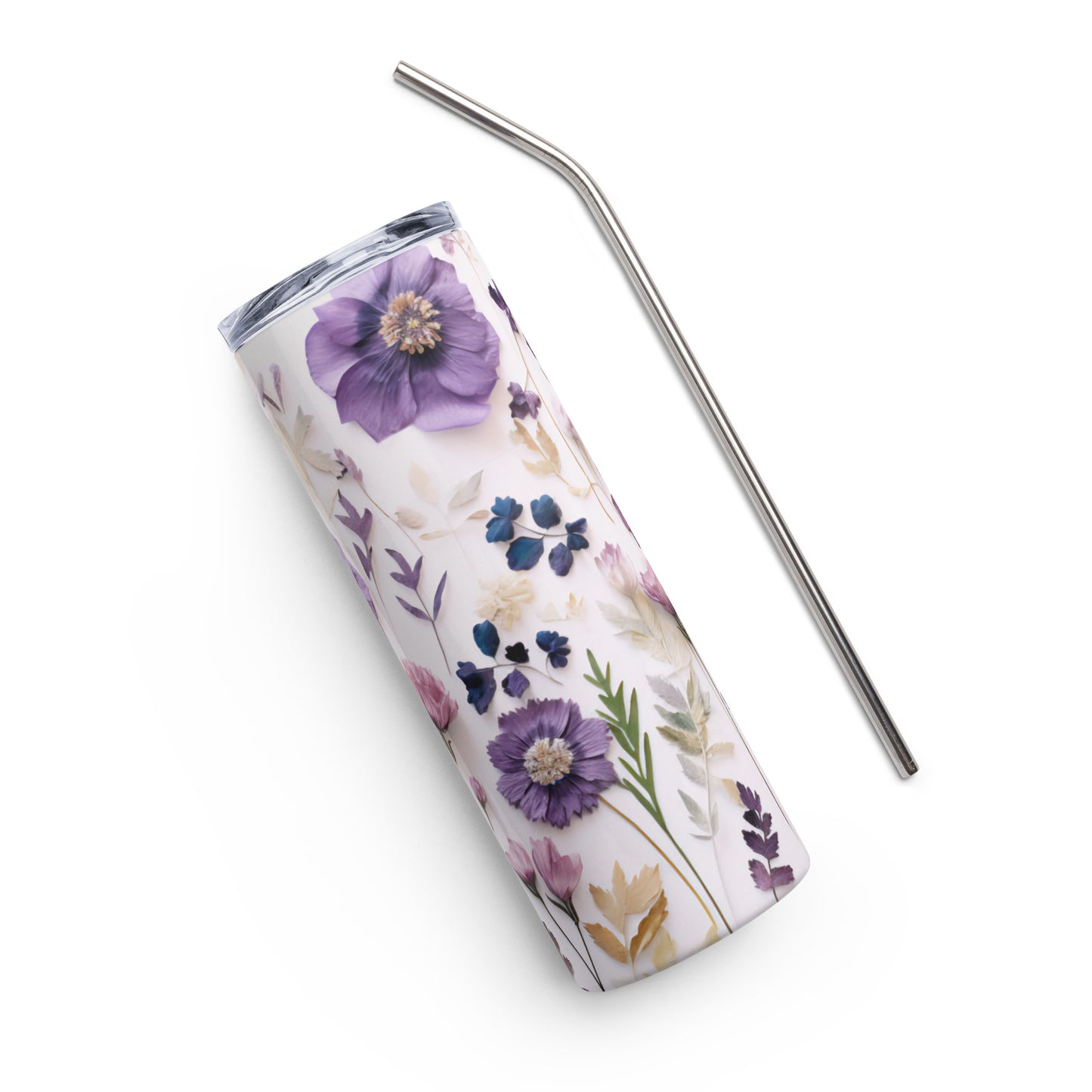 Floral 2 Stainless steel tumbler