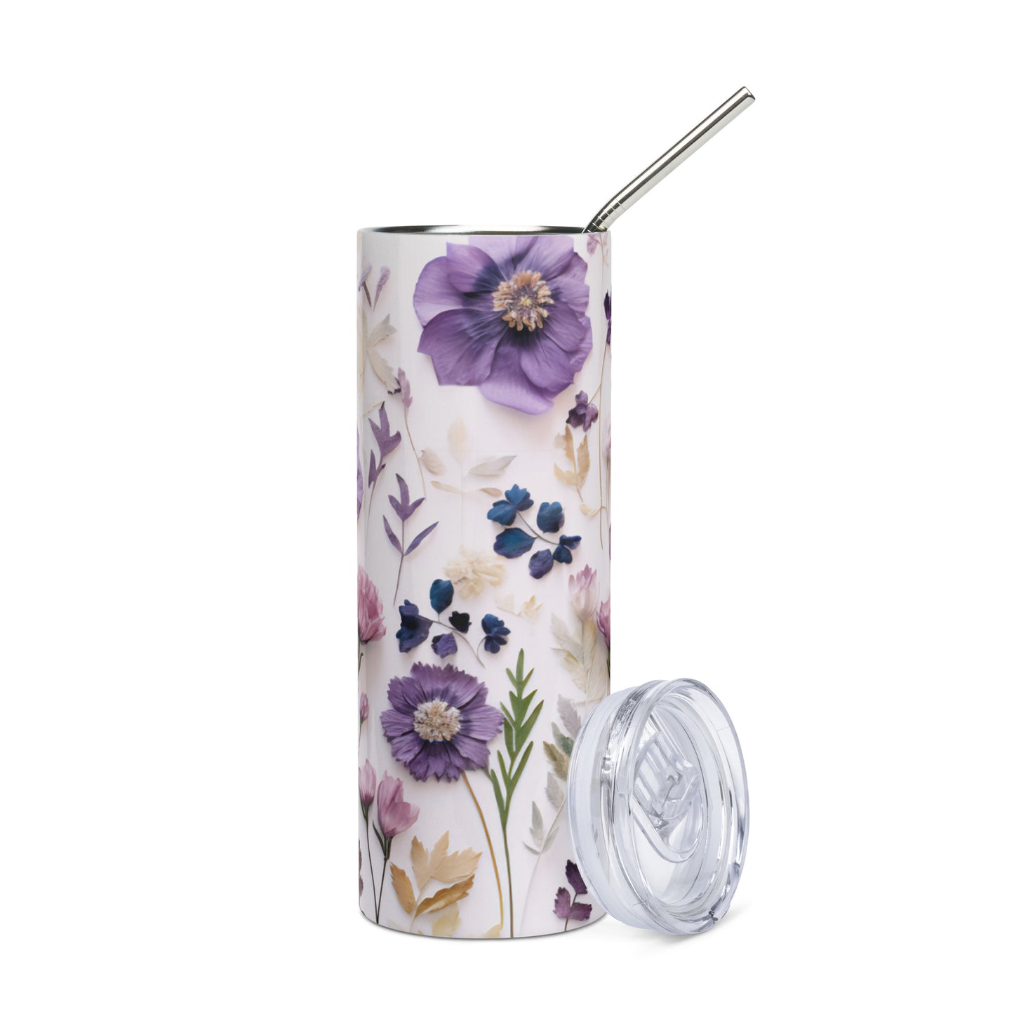 Floral 2 Stainless steel tumbler