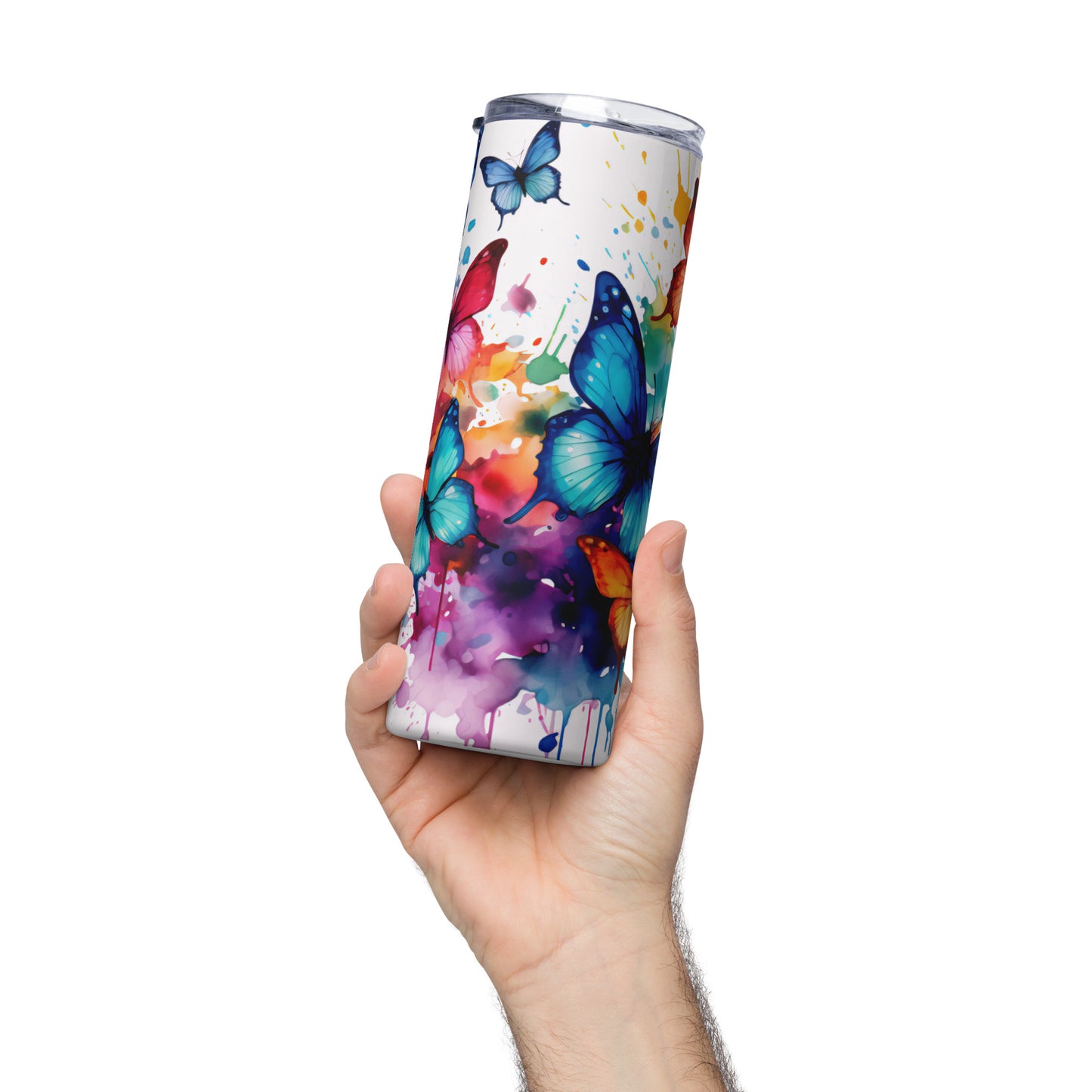 Butterfly 1 Stainless steel tumbler