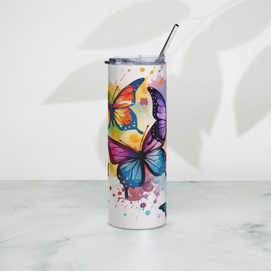 Butterfly 2 Stainless steel tumbler