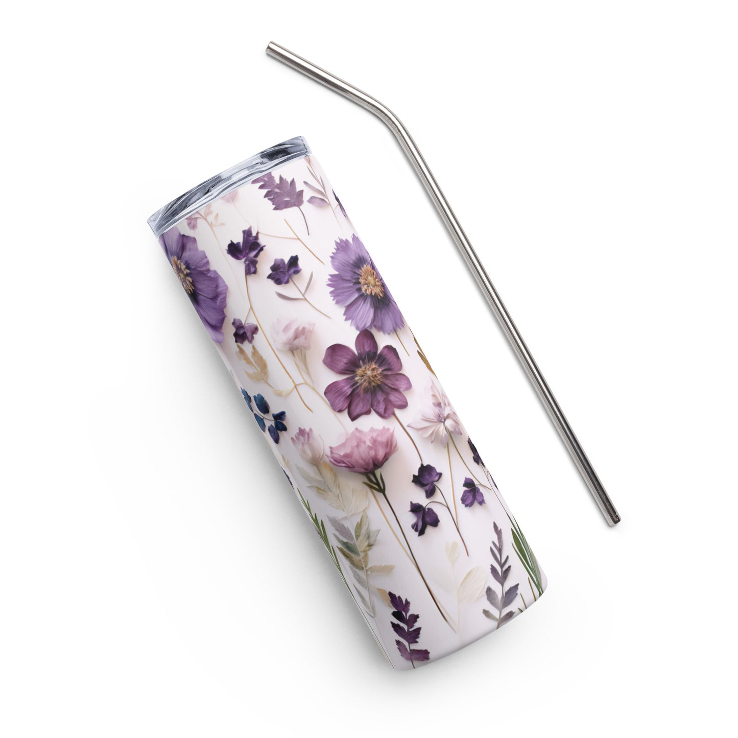 Floral 2 Stainless steel tumbler